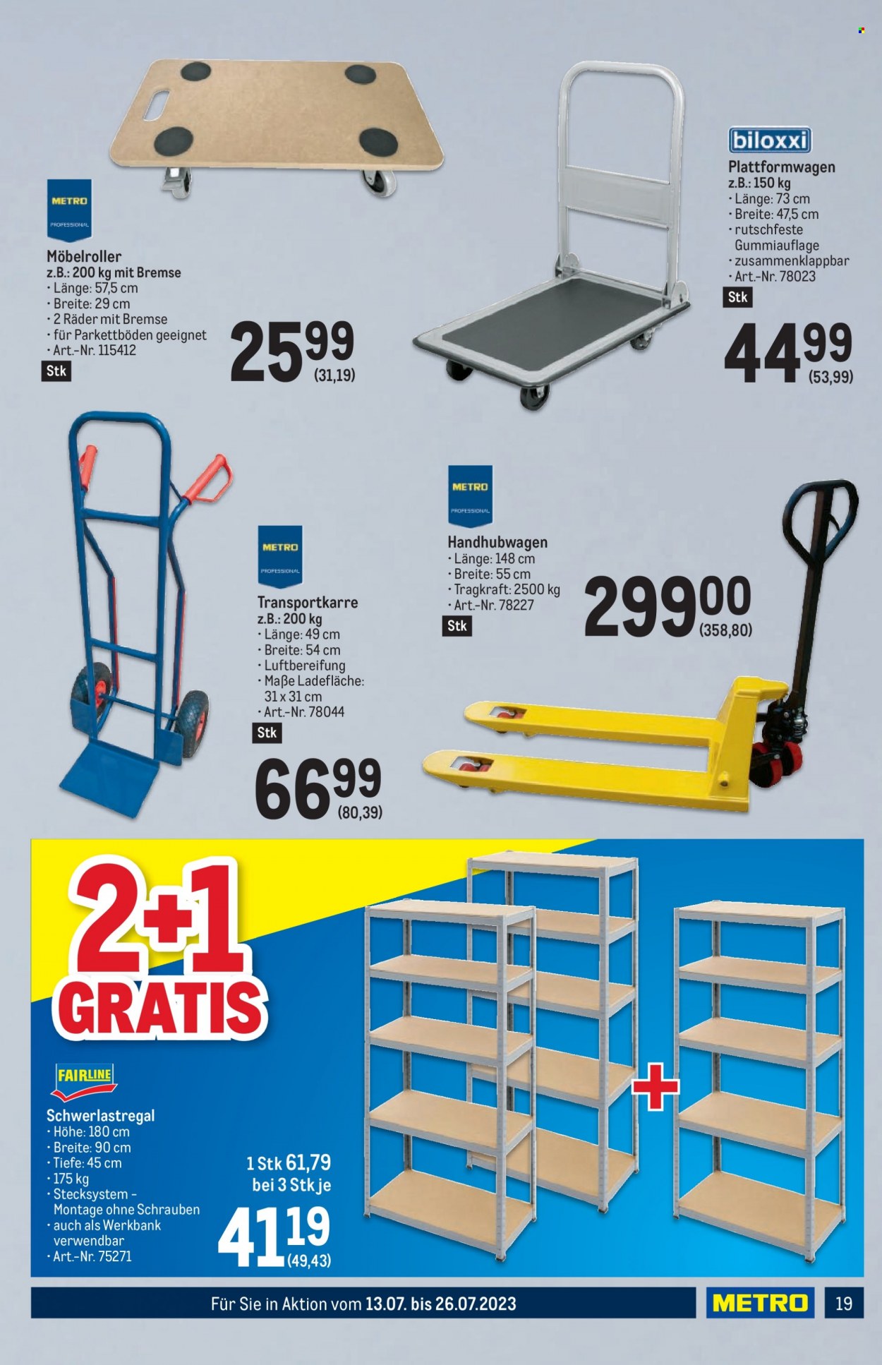Angebote Metro - 13.7.2023 - 26.7.2023. Seite 19