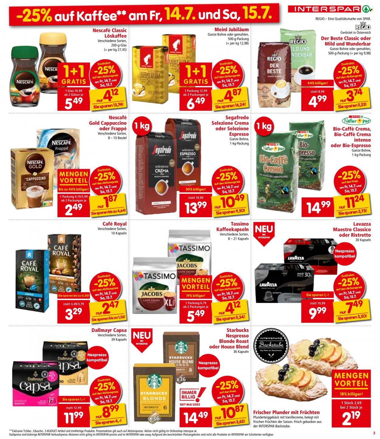 Angebote INTERSPAR - 13.7.2023 - 19.7.2023. Seite 3