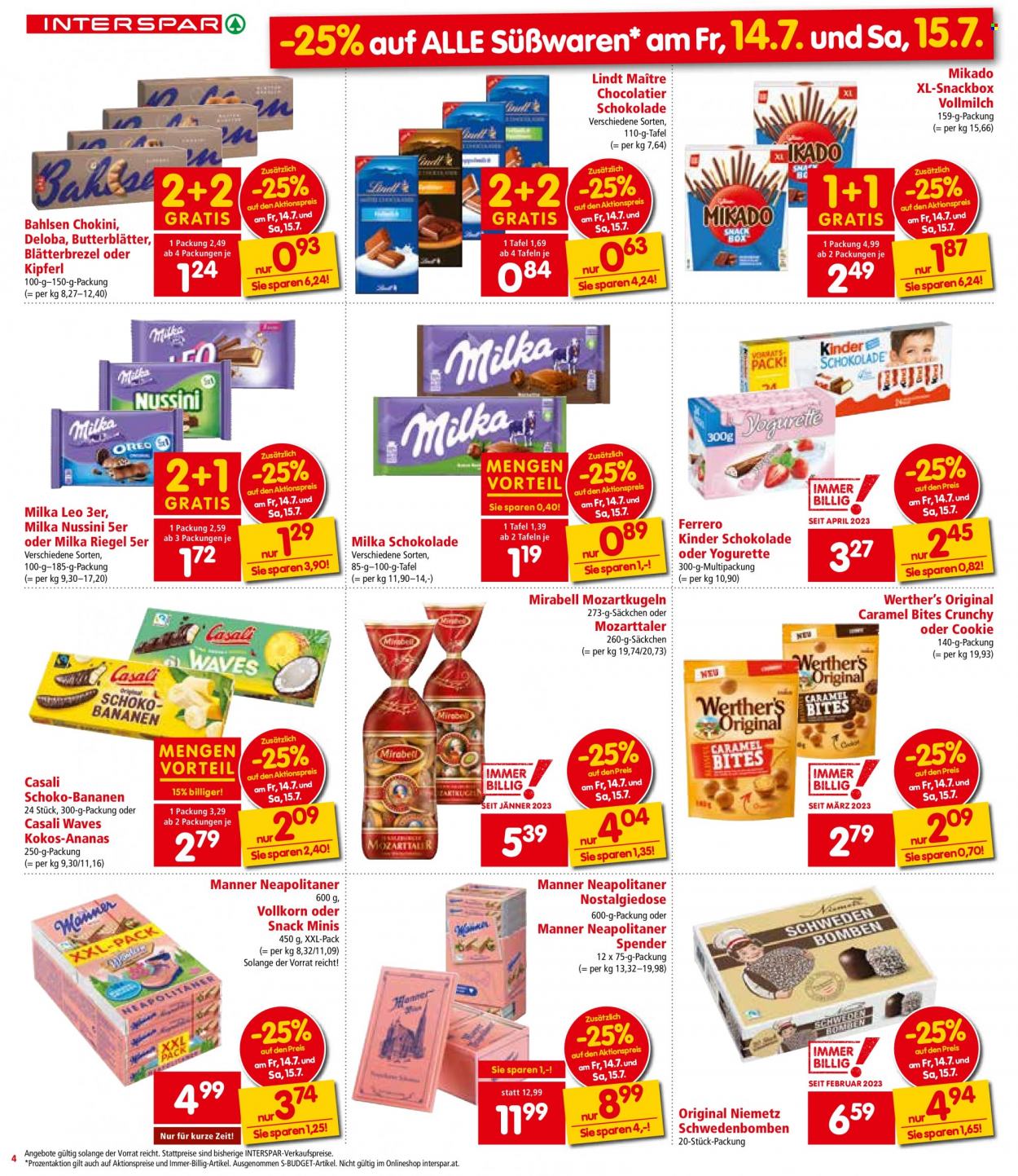 Angebote INTERSPAR - 13.7.2023 - 19.7.2023. Seite 4