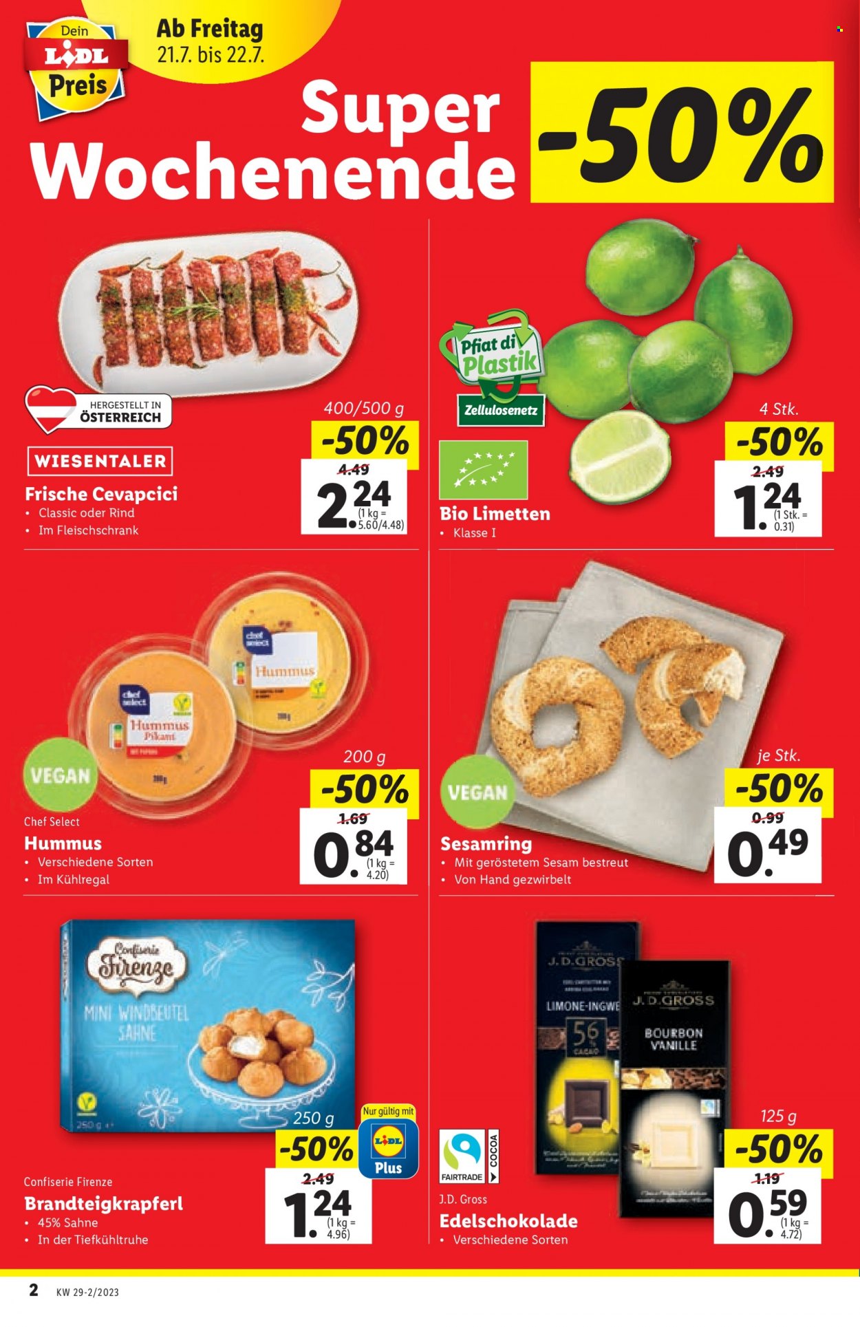 Angebote Lidl - 20.7.2023 - 26.7.2023. Seite 2
