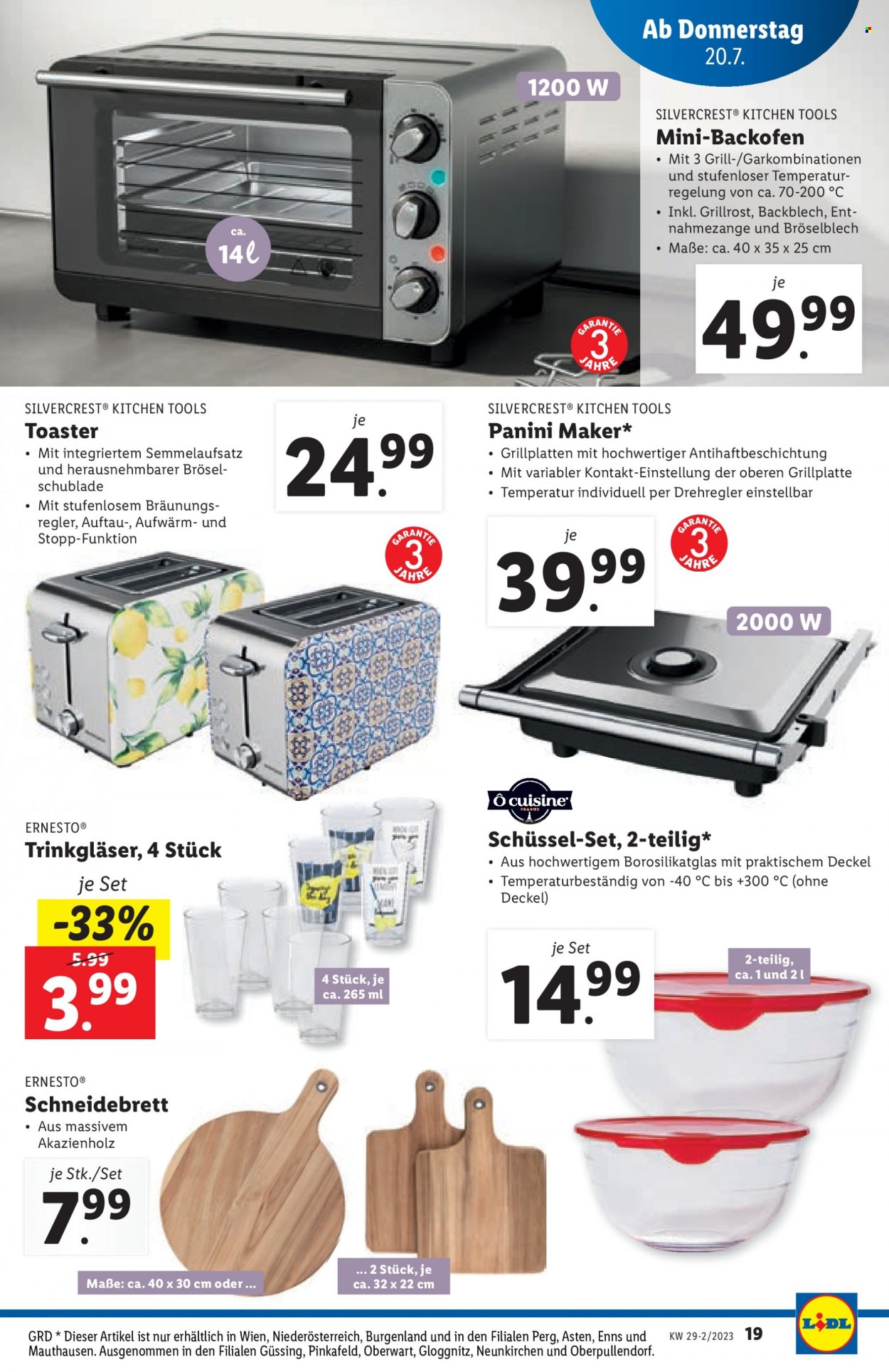 Angebote Lidl - 20.7.2023 - 26.7.2023. Seite 19