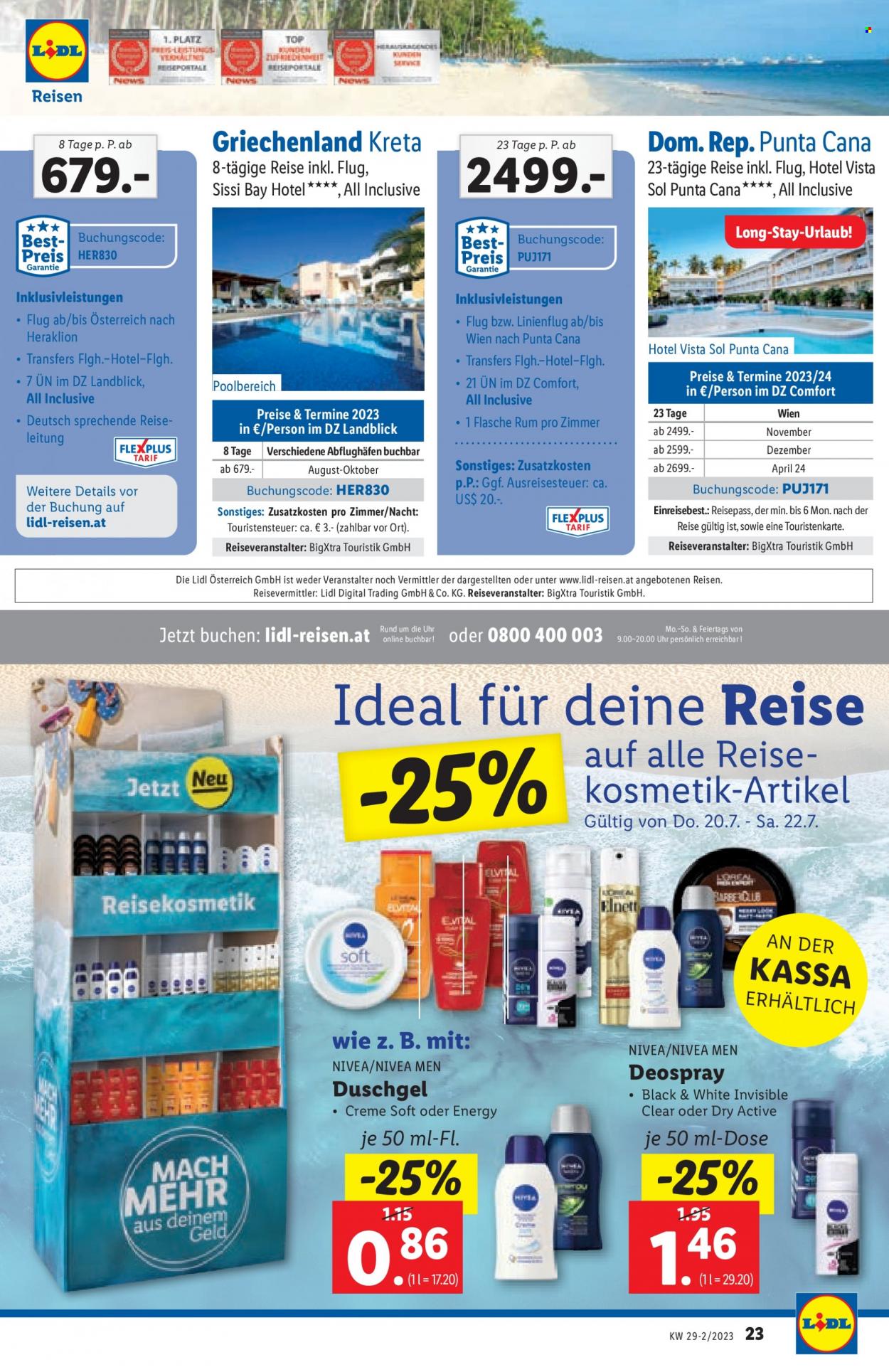 Angebote Lidl - 20.7.2023 - 26.7.2023. Seite 23