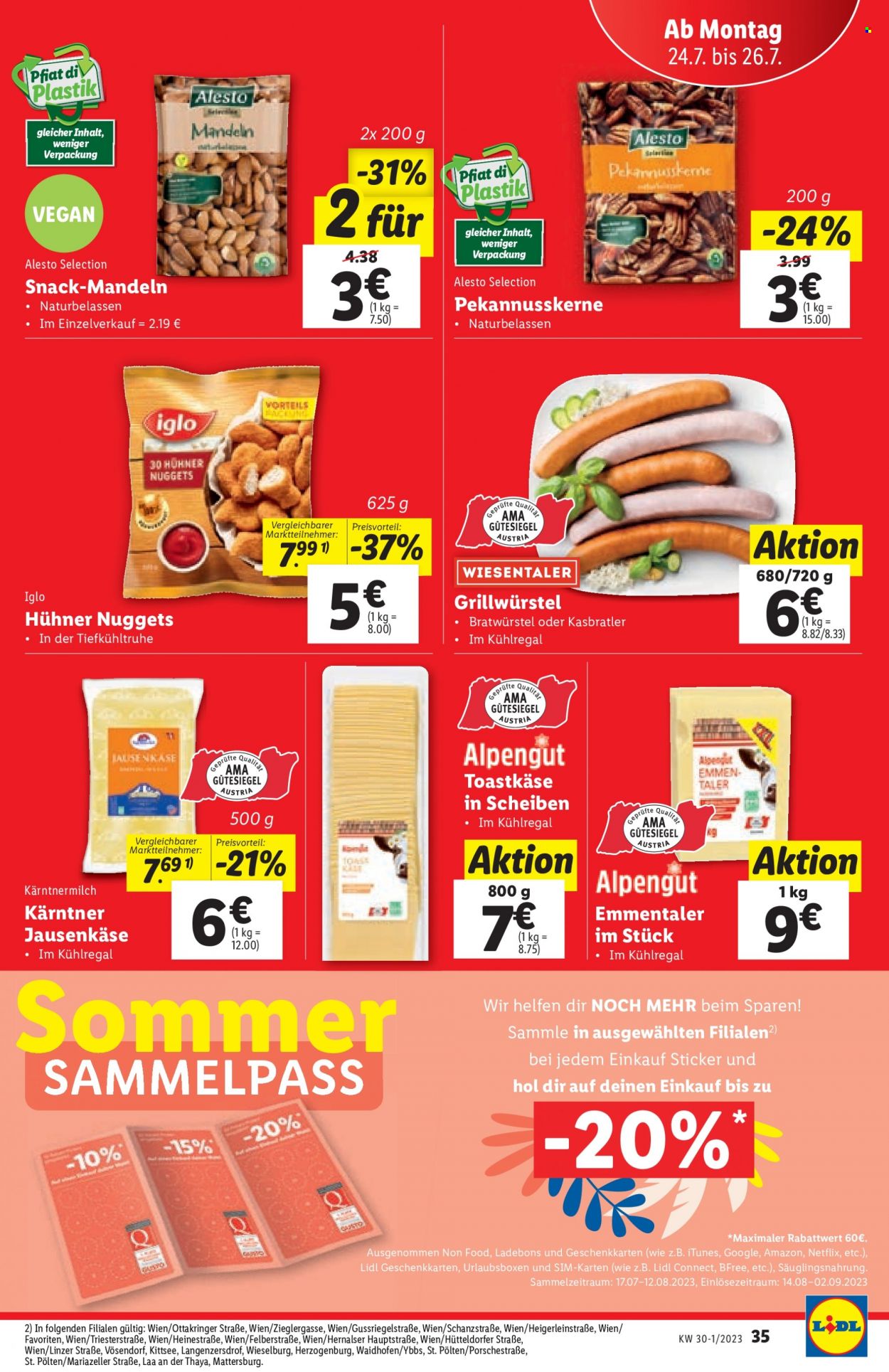 Angebote Lidl - 20.7.2023 - 26.7.2023. Seite 35