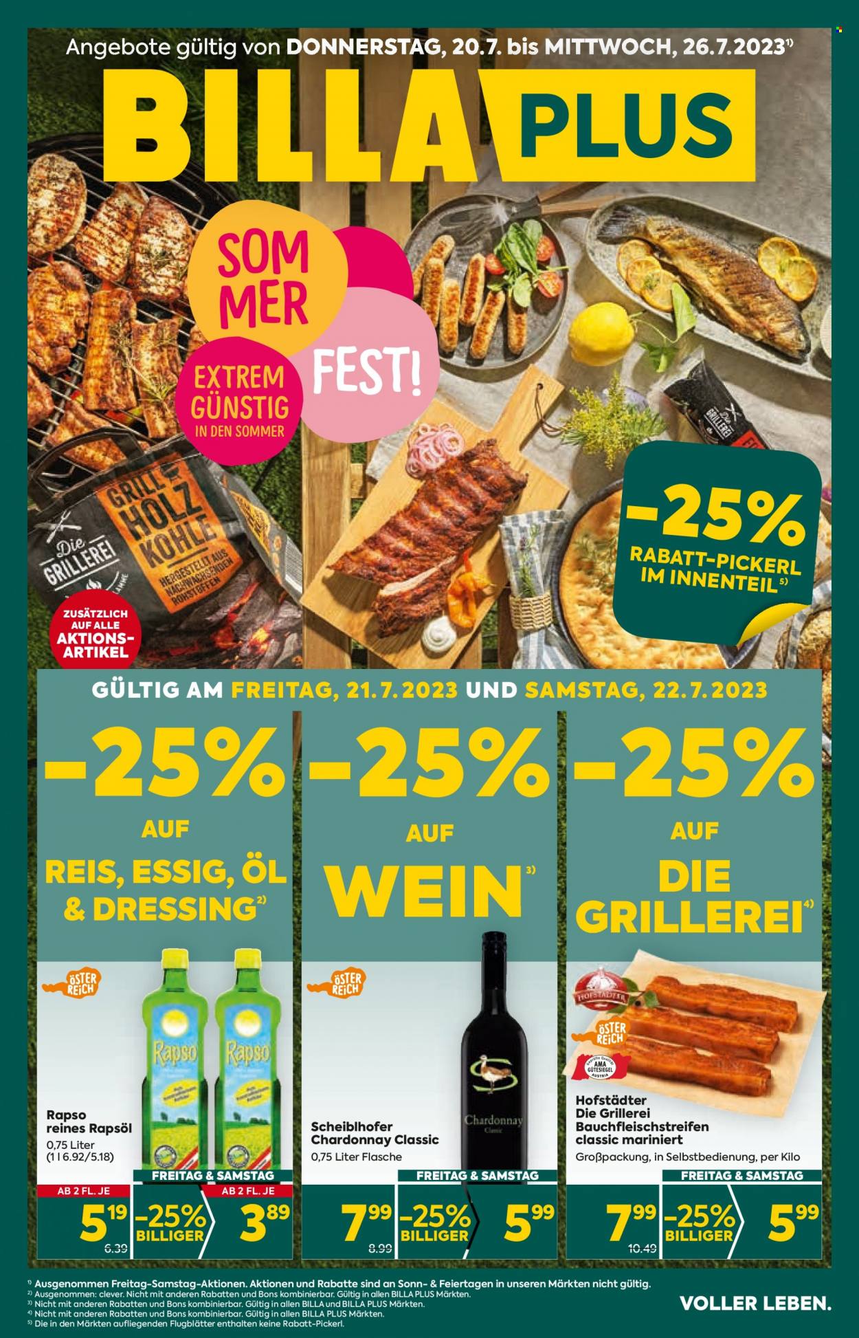 Angebote Billa Plus - 20.7.2023 - 26.7.2023. Seite 1