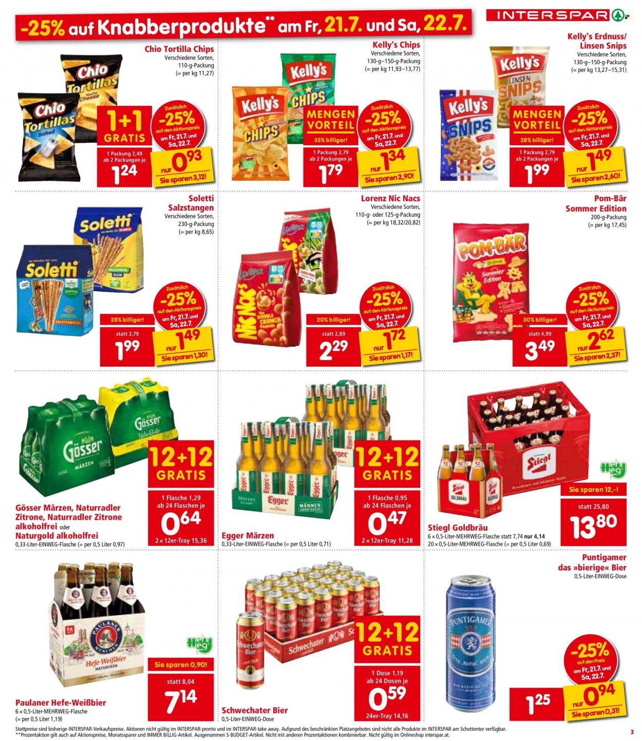 Angebote INTERSPAR - 20.7.2023 - 2.8.2023. Seite 3