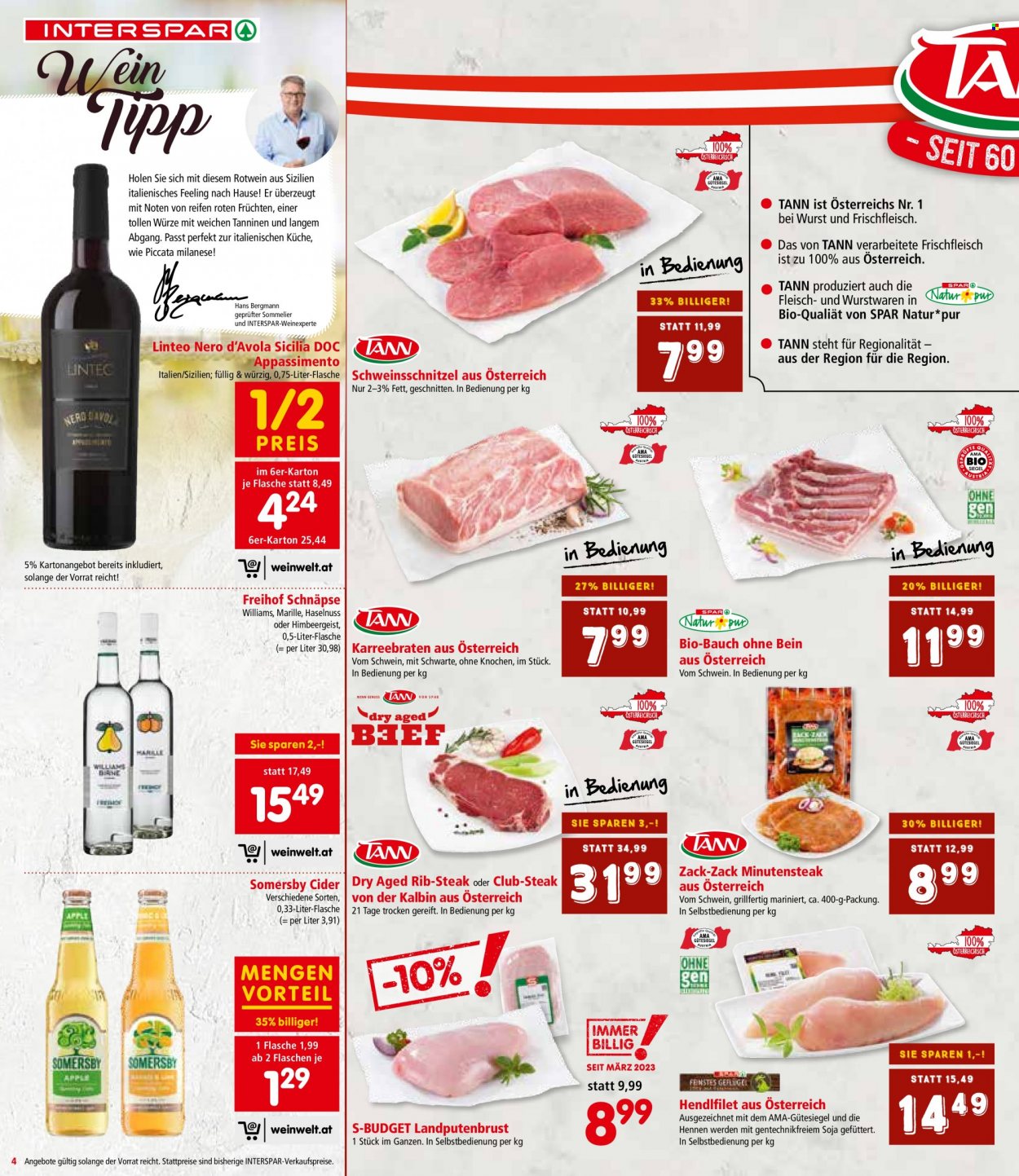 Angebote INTERSPAR - 20.7.2023 - 2.8.2023. Seite 4