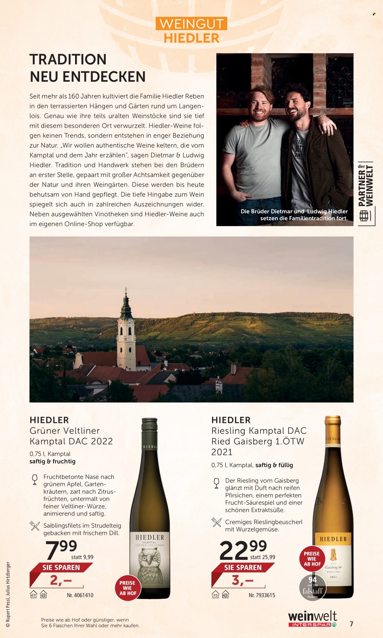 Angebote INTERSPAR - 11.7.2023 - 9.8.2023. Seite 7