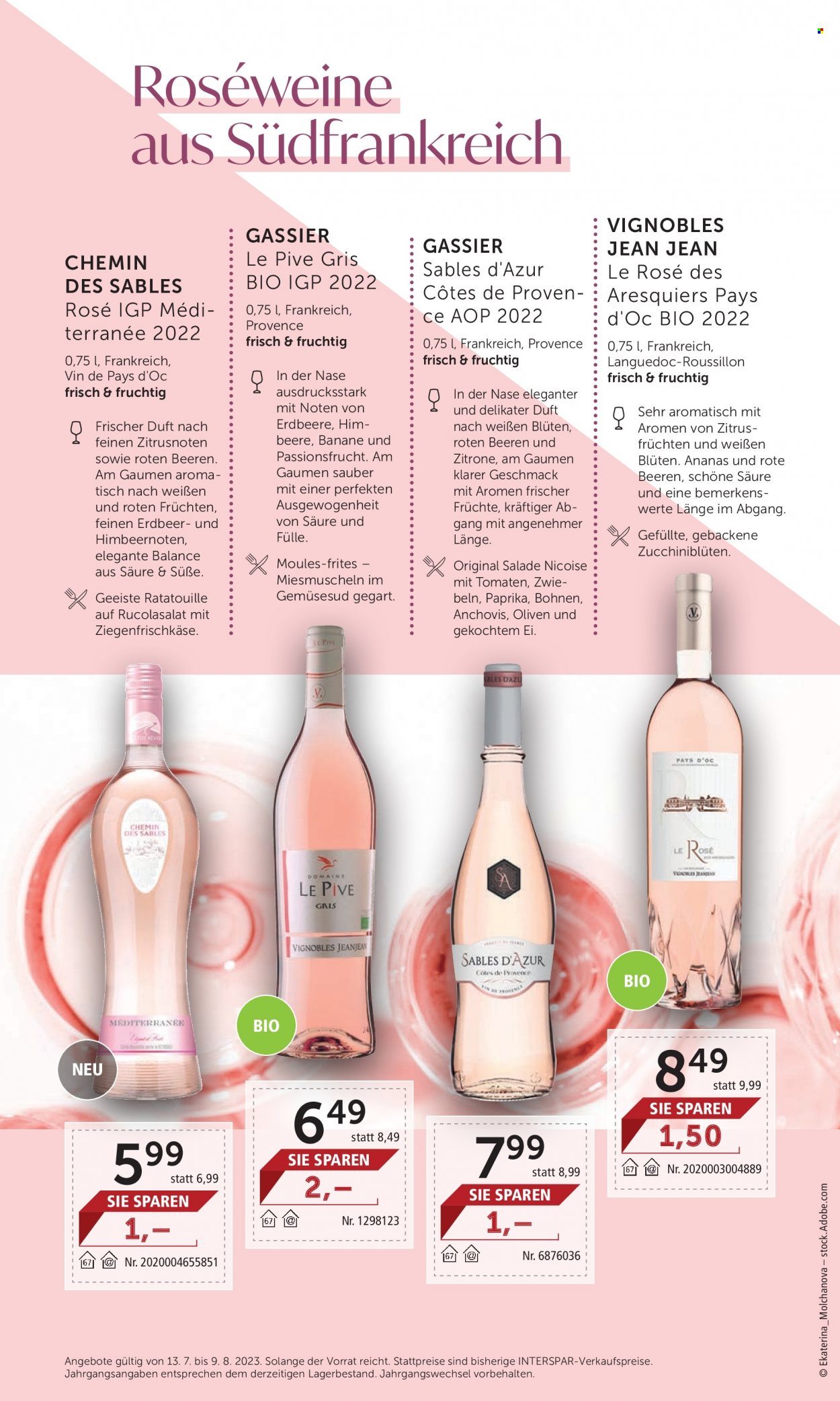 Angebote INTERSPAR - 11.7.2023 - 9.8.2023. Seite 8