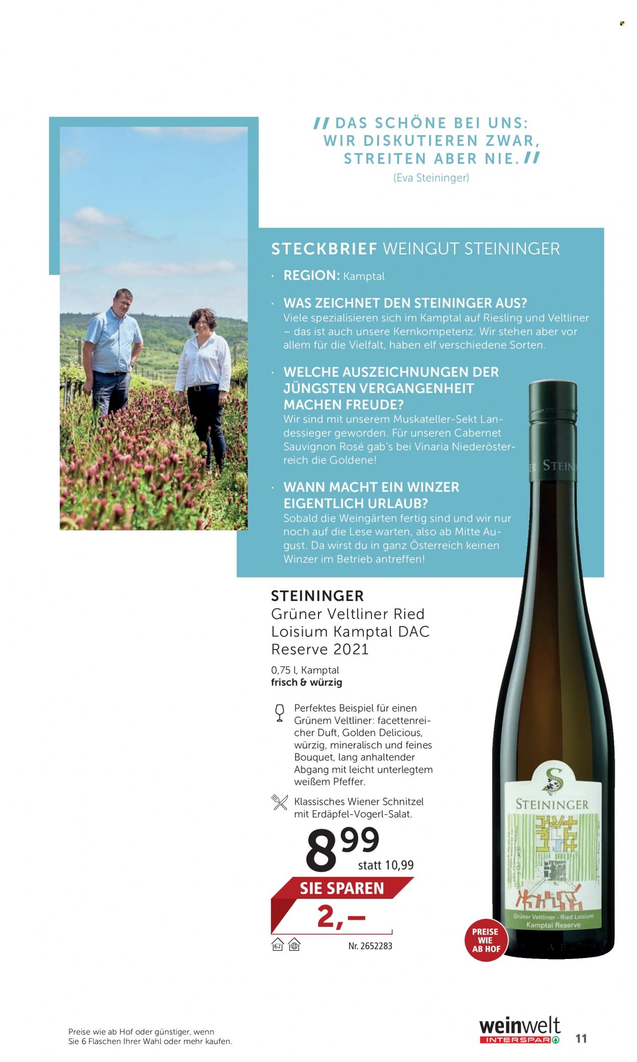 Angebote INTERSPAR - 11.7.2023 - 9.8.2023. Seite 11
