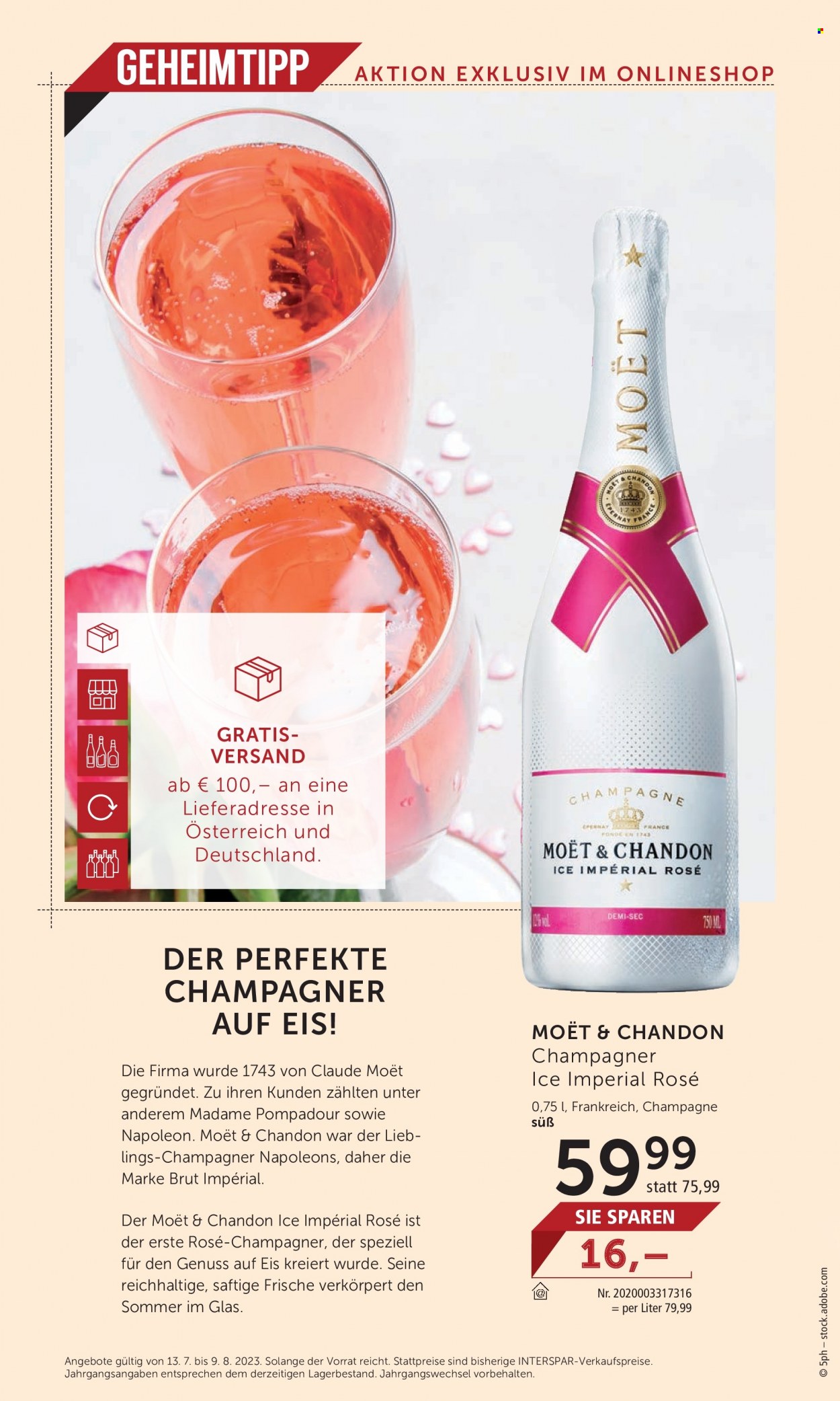 Angebote INTERSPAR - 11.7.2023 - 9.8.2023. Seite 16