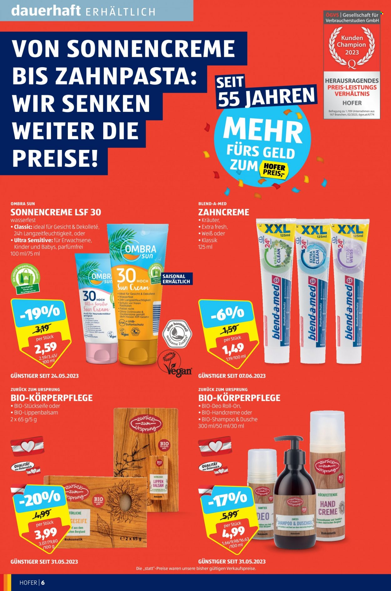 Angebote Hofer - 21.7.2023 - 27.7.2023. Seite 6