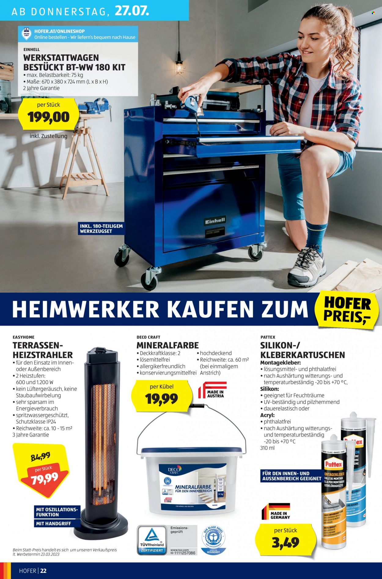 Angebote Hofer - 21.7.2023 - 27.7.2023. Seite 24