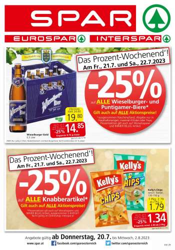 Angebote INTERSPAR - 20.7.2023 - 2.8.2023.