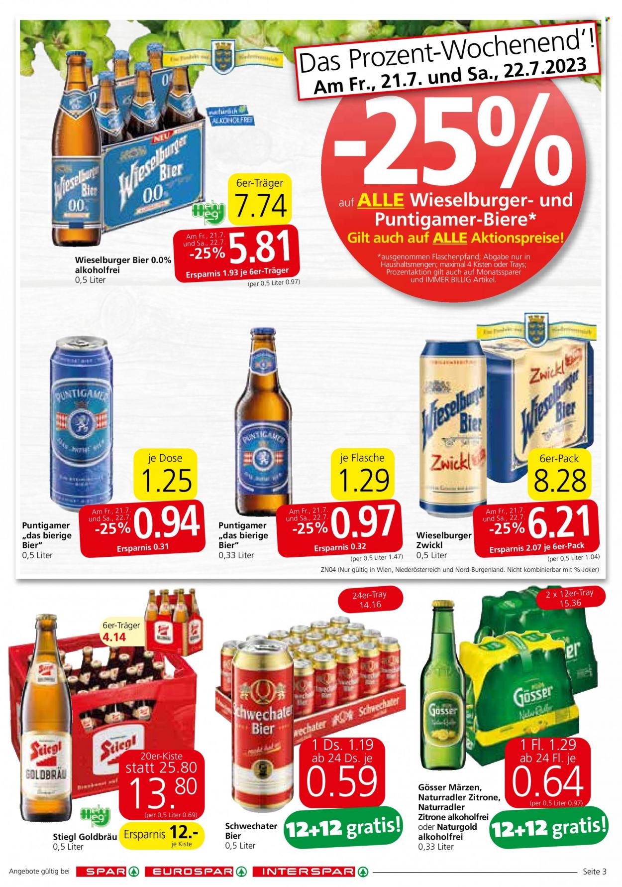 Angebote INTERSPAR - 20.7.2023 - 2.8.2023. Seite 3