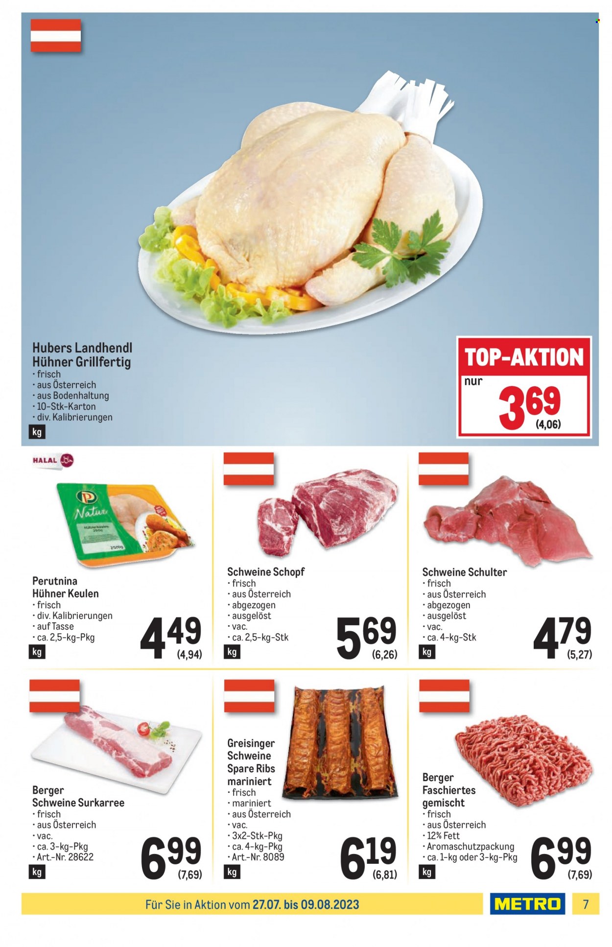Angebote Metro - 27.7.2023 - 9.8.2023. Seite 7