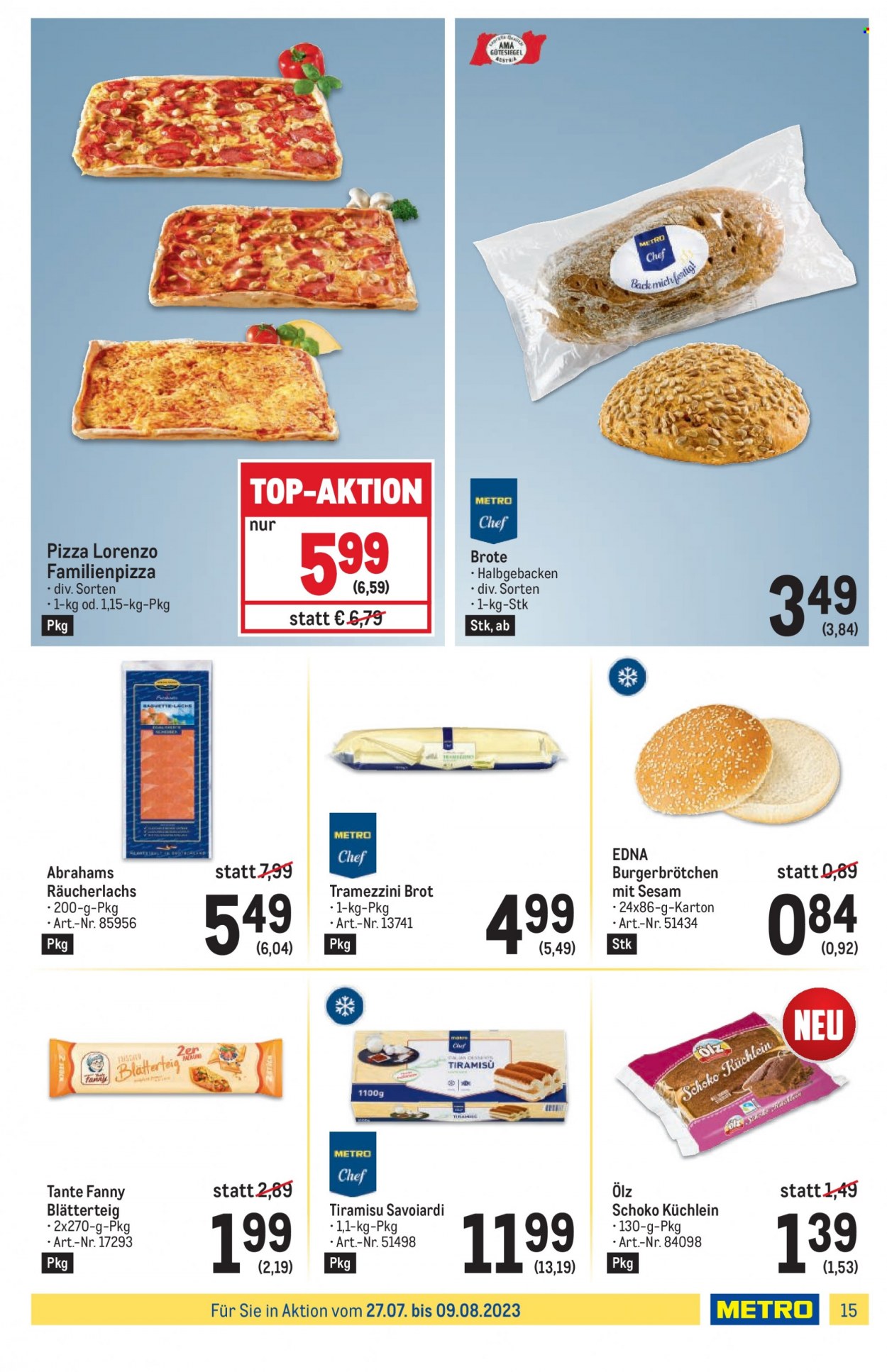 Angebote Metro - 27.7.2023 - 9.8.2023. Seite 15