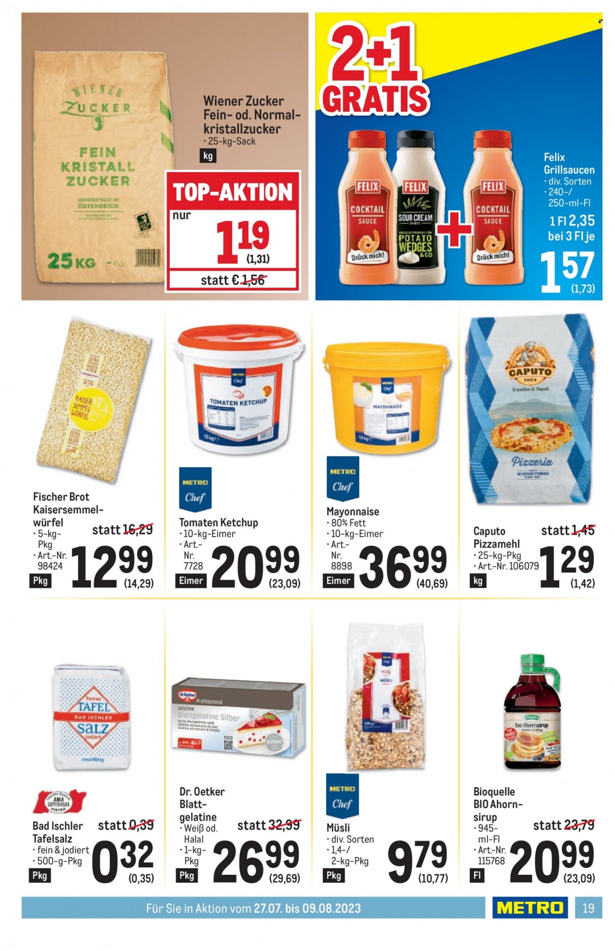 Angebote Metro - 27.7.2023 - 9.8.2023. Seite 19