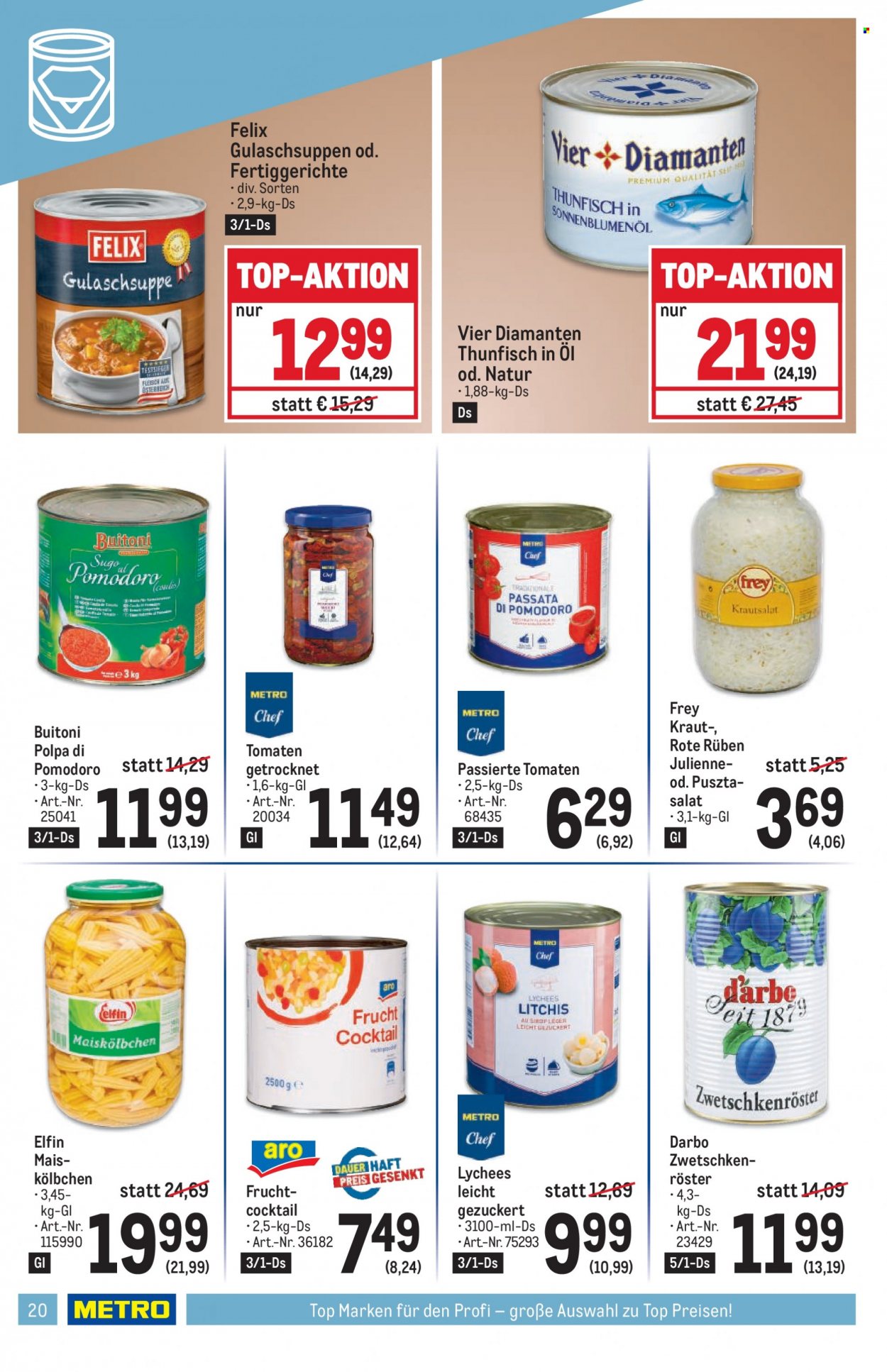 Angebote Metro - 27.7.2023 - 9.8.2023. Seite 20
