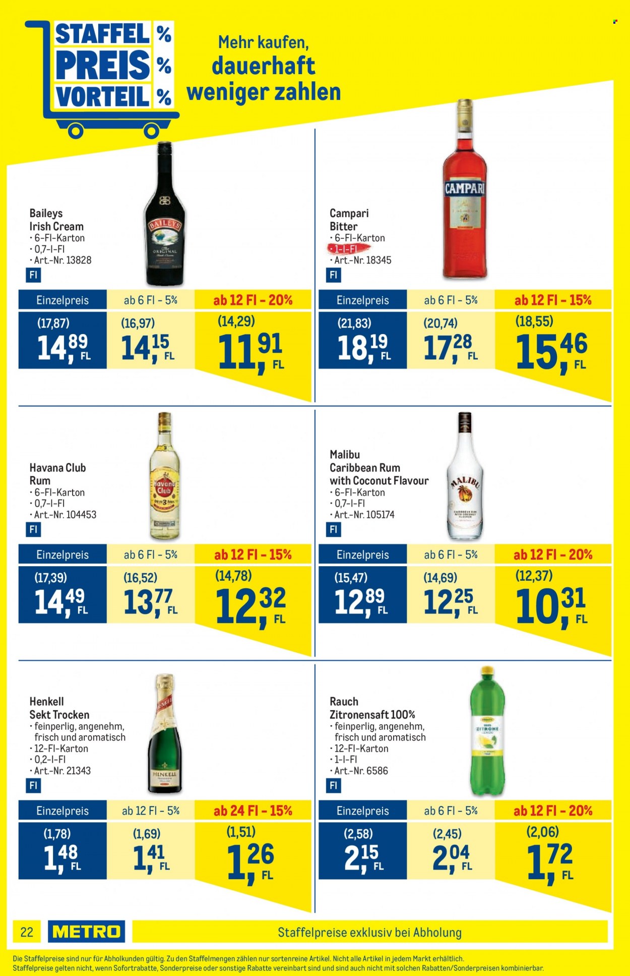 Angebote Metro - 27.7.2023 - 9.8.2023. Seite 22