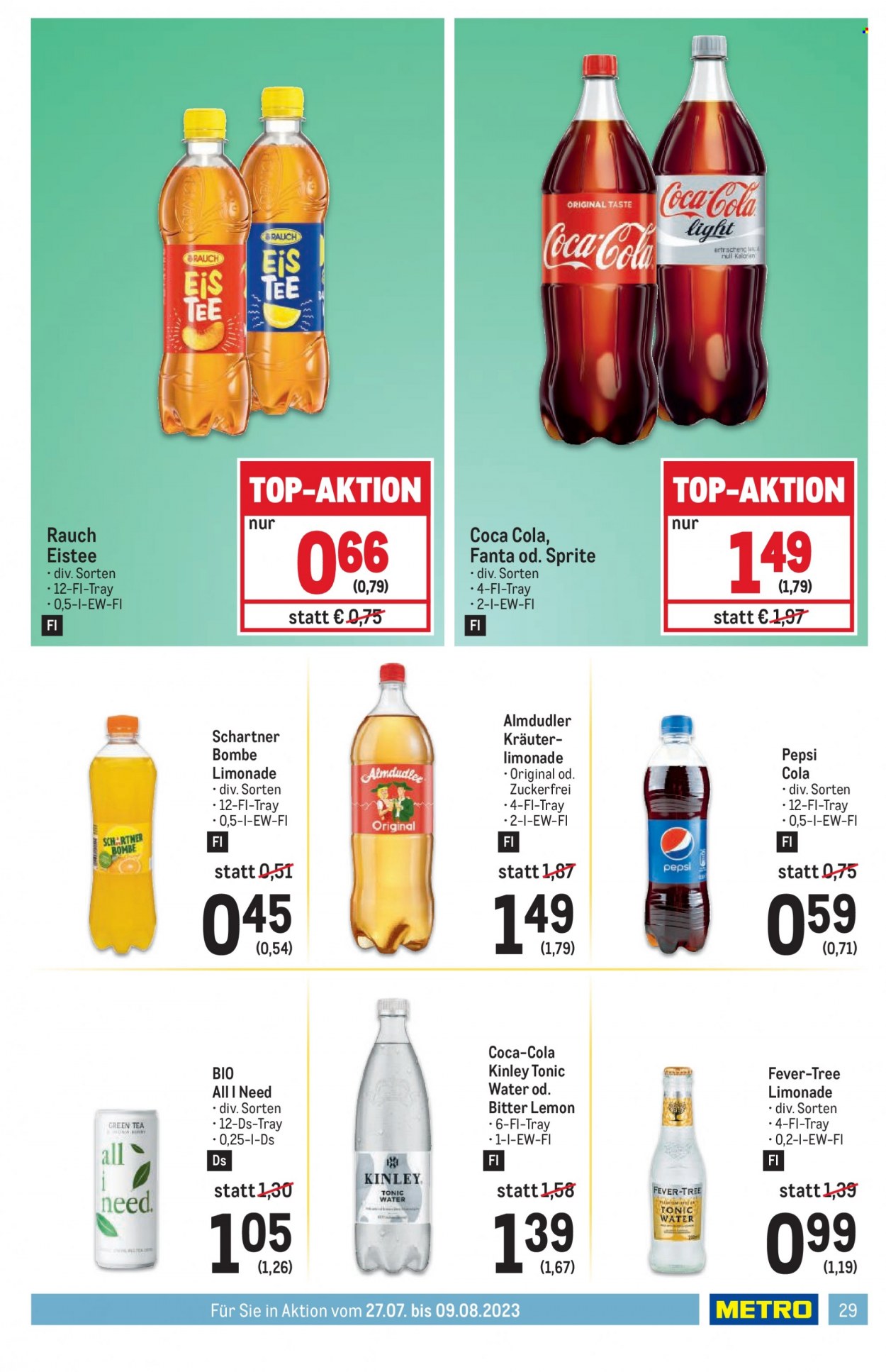 Angebote Metro - 27.7.2023 - 9.8.2023. Seite 29