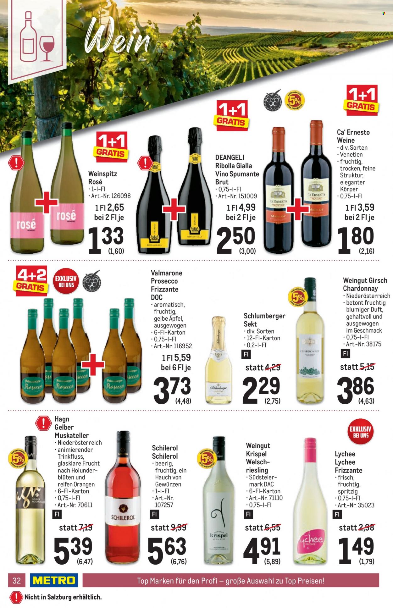 Angebote Metro - 27.7.2023 - 9.8.2023. Seite 32