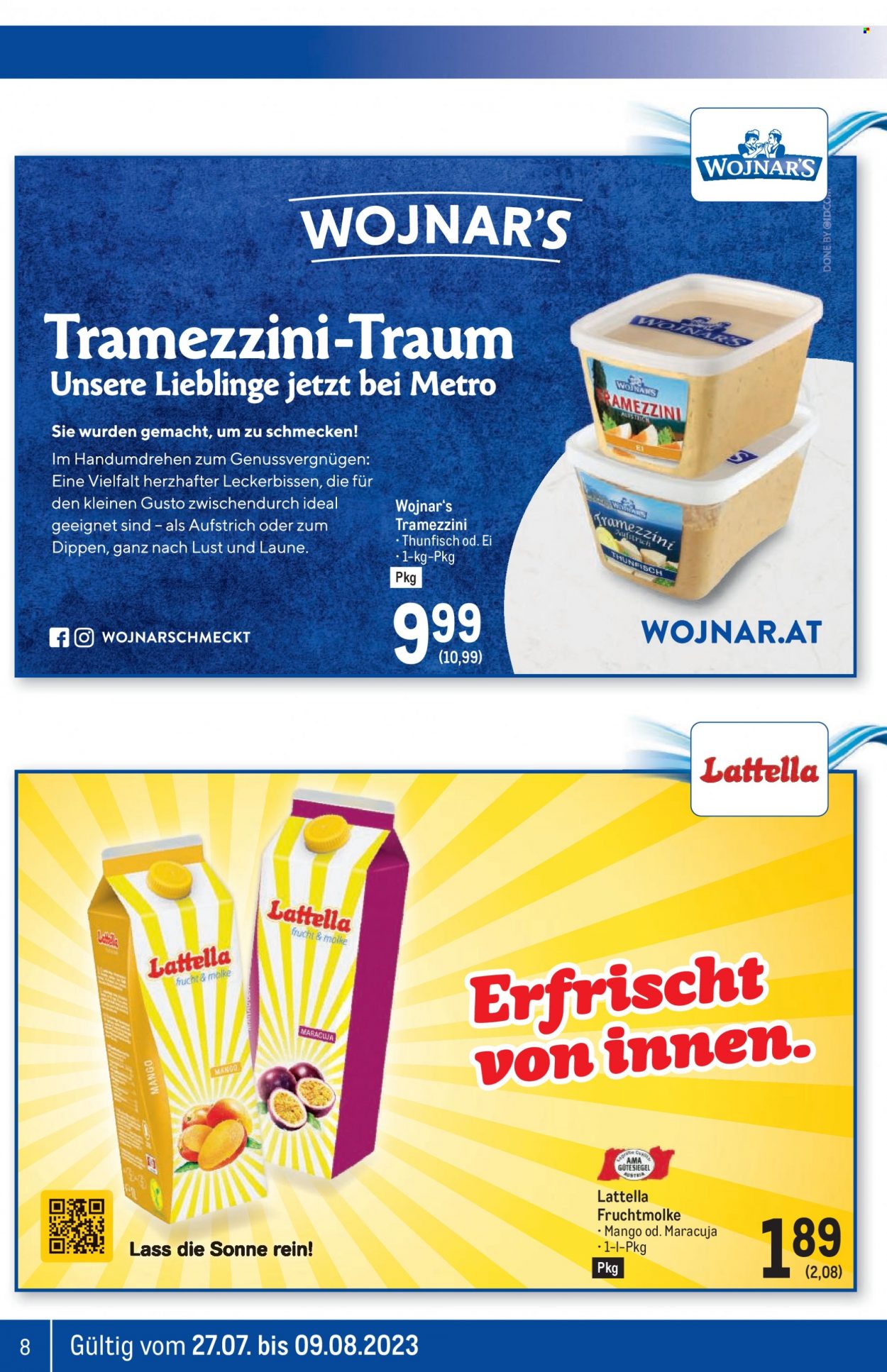 Angebote Metro - 27.7.2023 - 9.8.2023. Seite 8