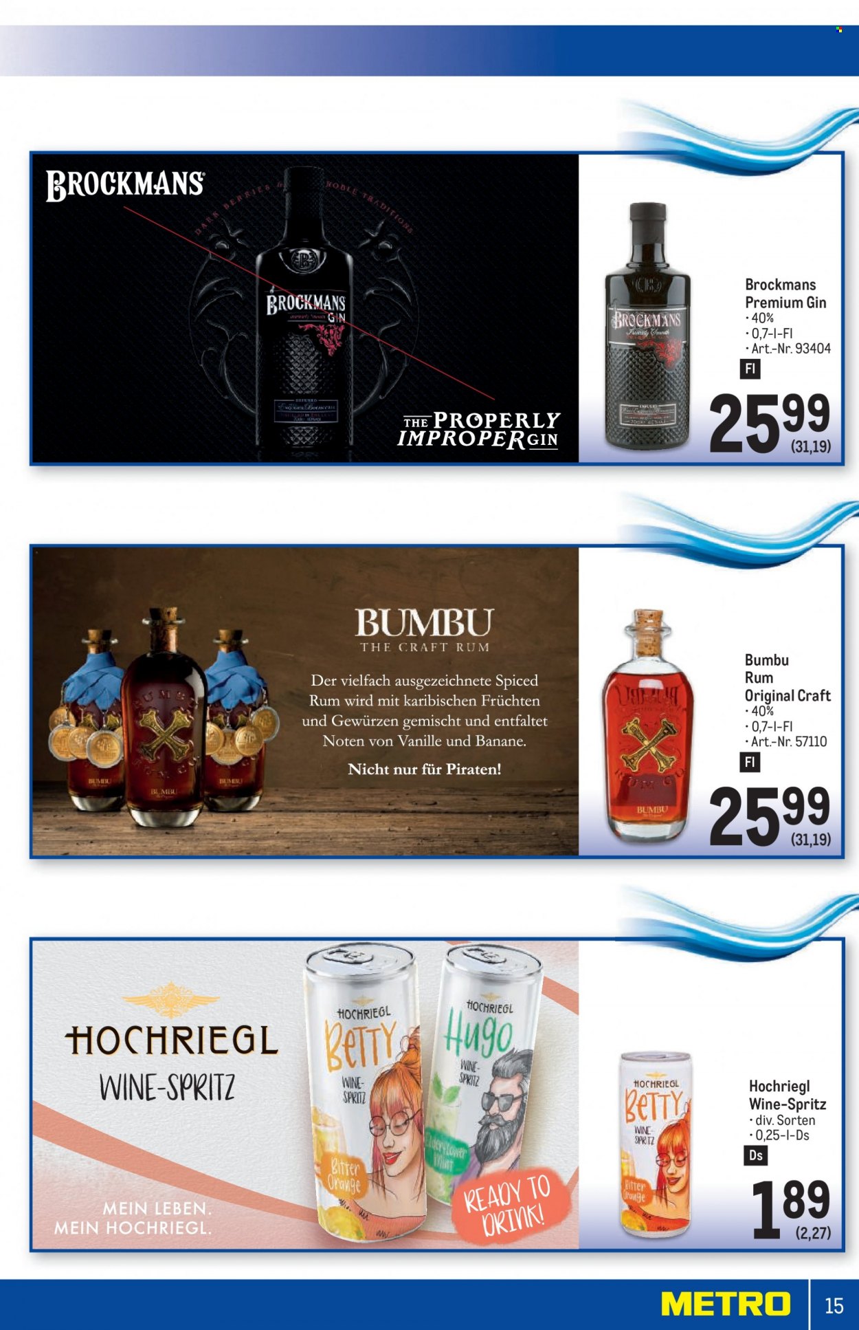 Angebote Metro - 27.7.2023 - 9.8.2023. Seite 15
