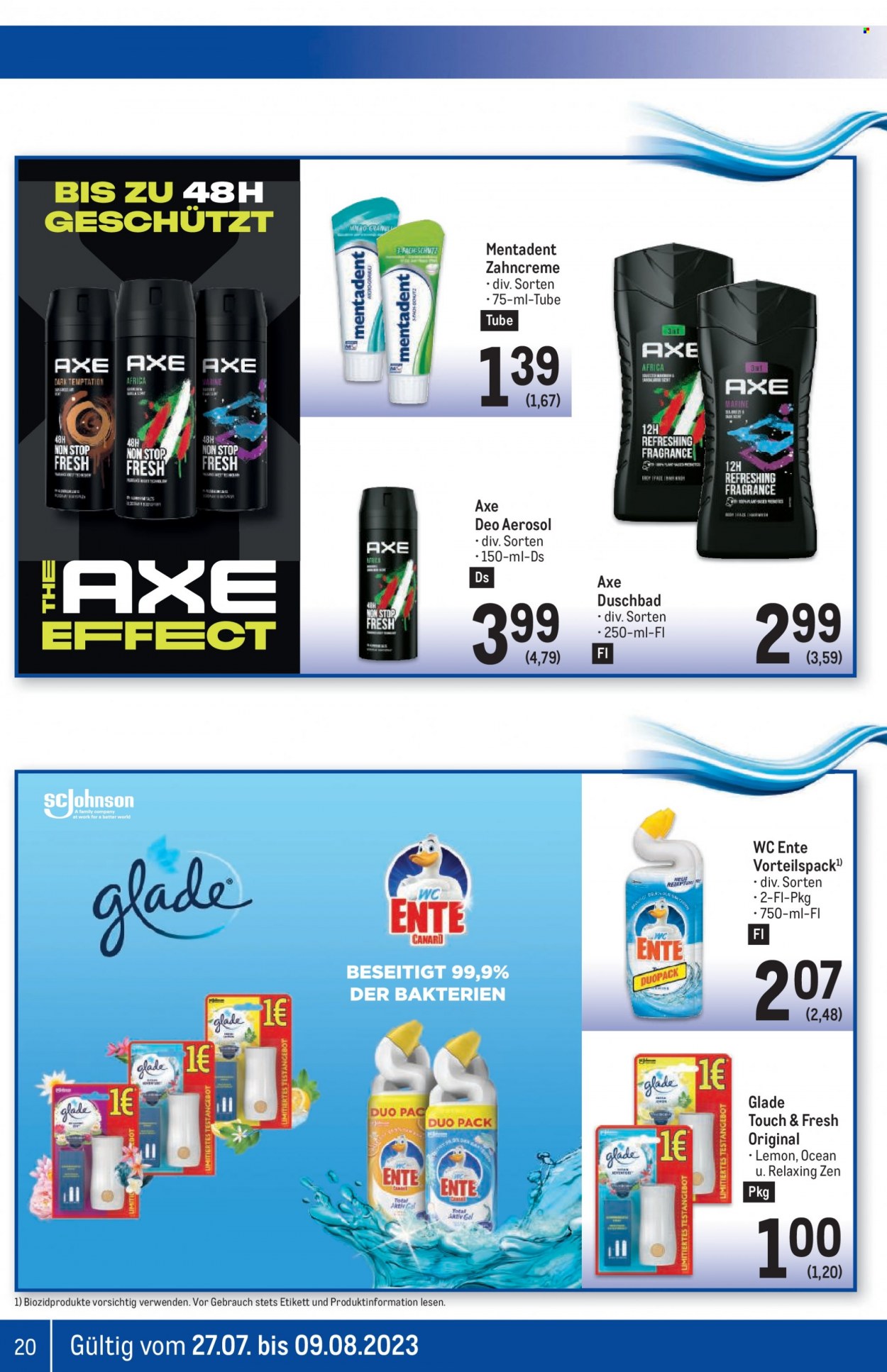 Angebote Metro - 27.7.2023 - 9.8.2023. Seite 20