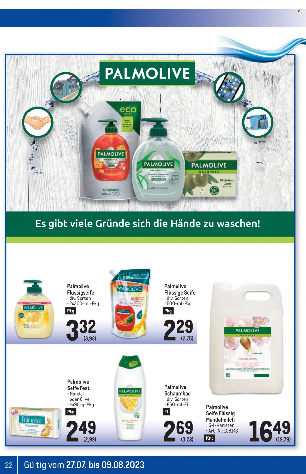 Angebote Metro - 27.7.2023 - 9.8.2023. Seite 22