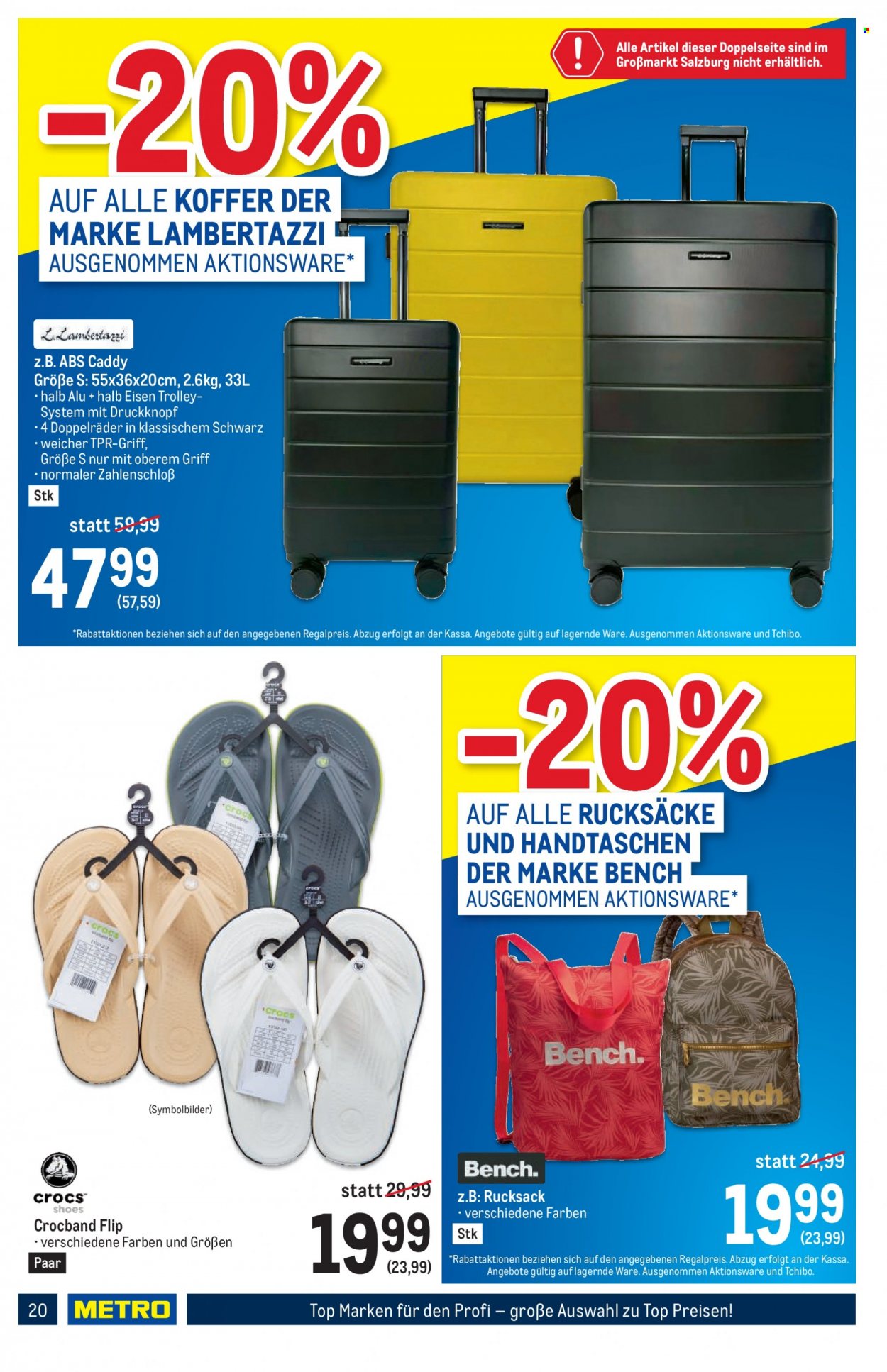 Angebote Metro - 27.7.2023 - 9.8.2023. Seite 20