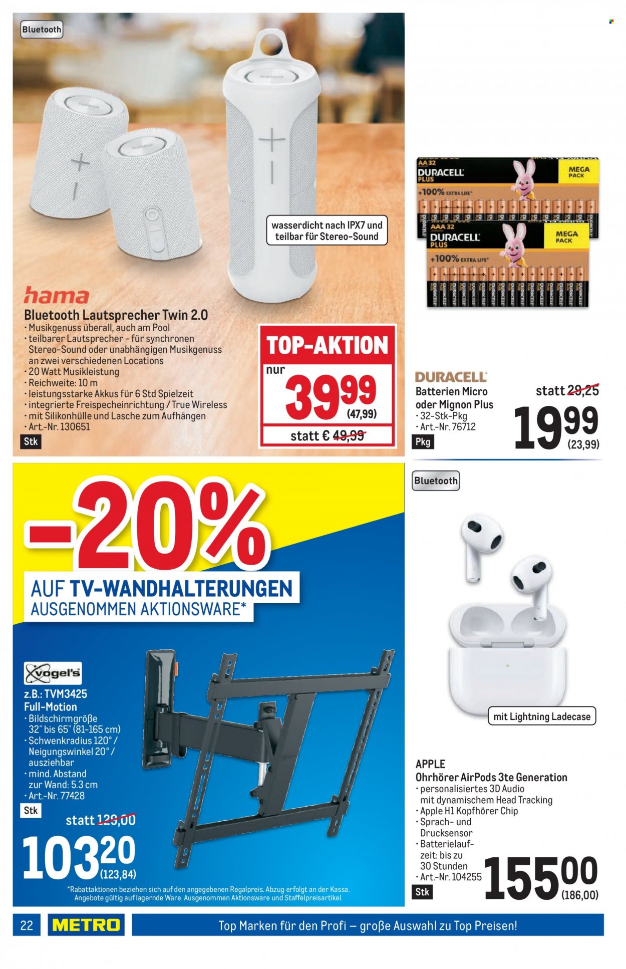 Angebote Metro - 27.7.2023 - 9.8.2023. Seite 22