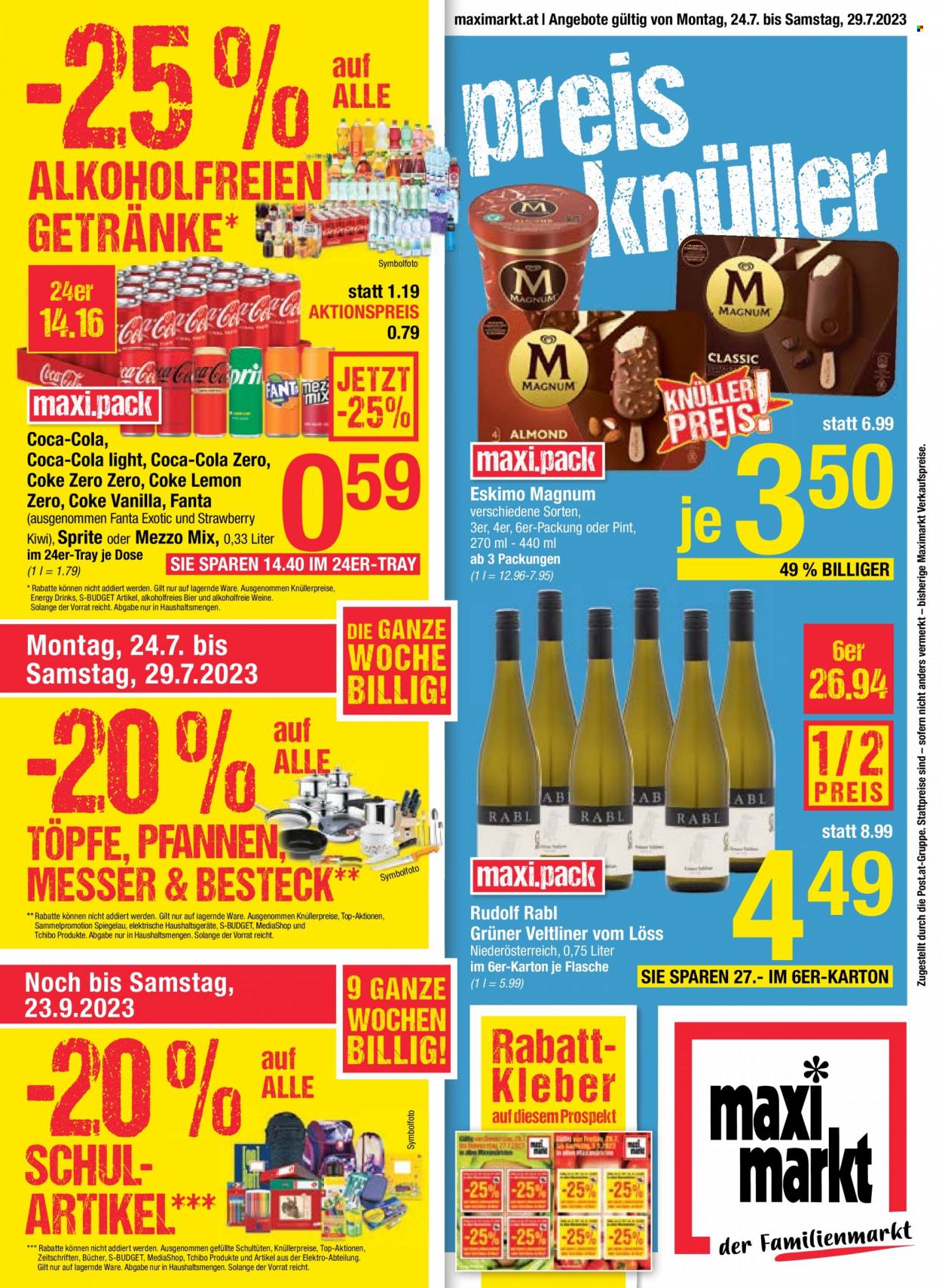 Angebote Maximarkt - 24.7.2023 - 29.7.2023. Seite 1