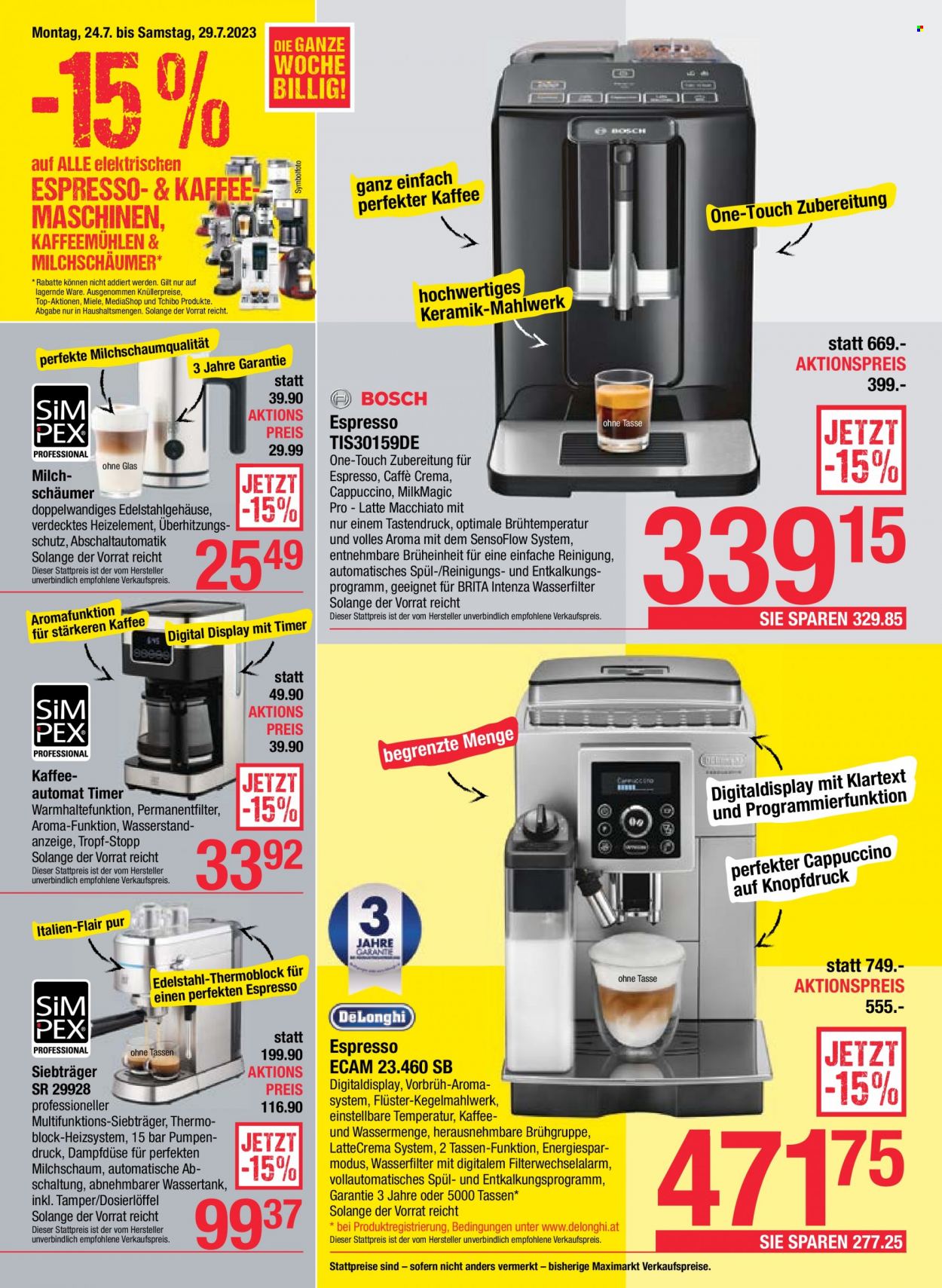 Angebote Maximarkt - 24.7.2023 - 29.7.2023. Seite 12
