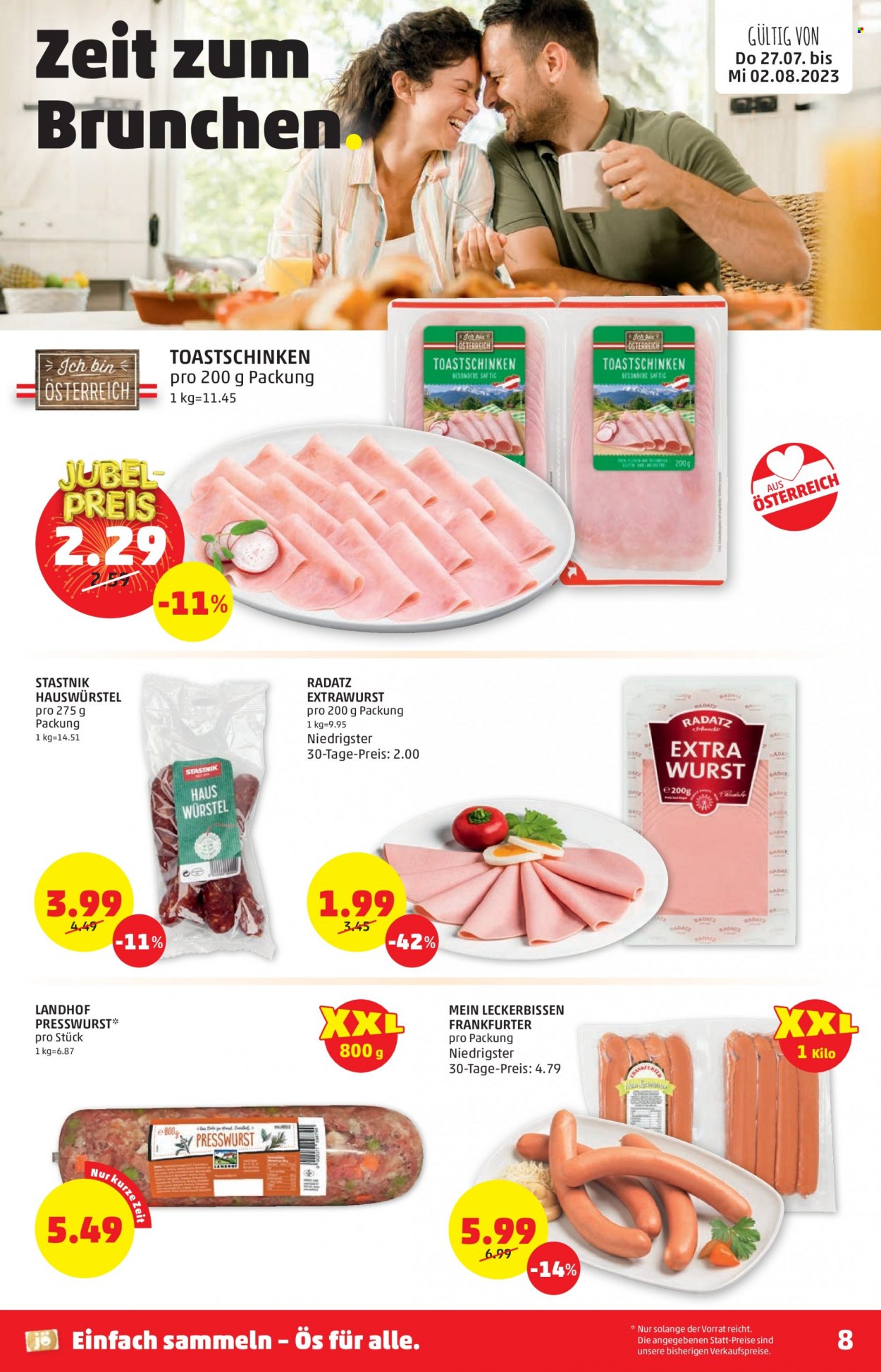 Angebote Penny - 27.7.2023 - 2.8.2023. Seite 8