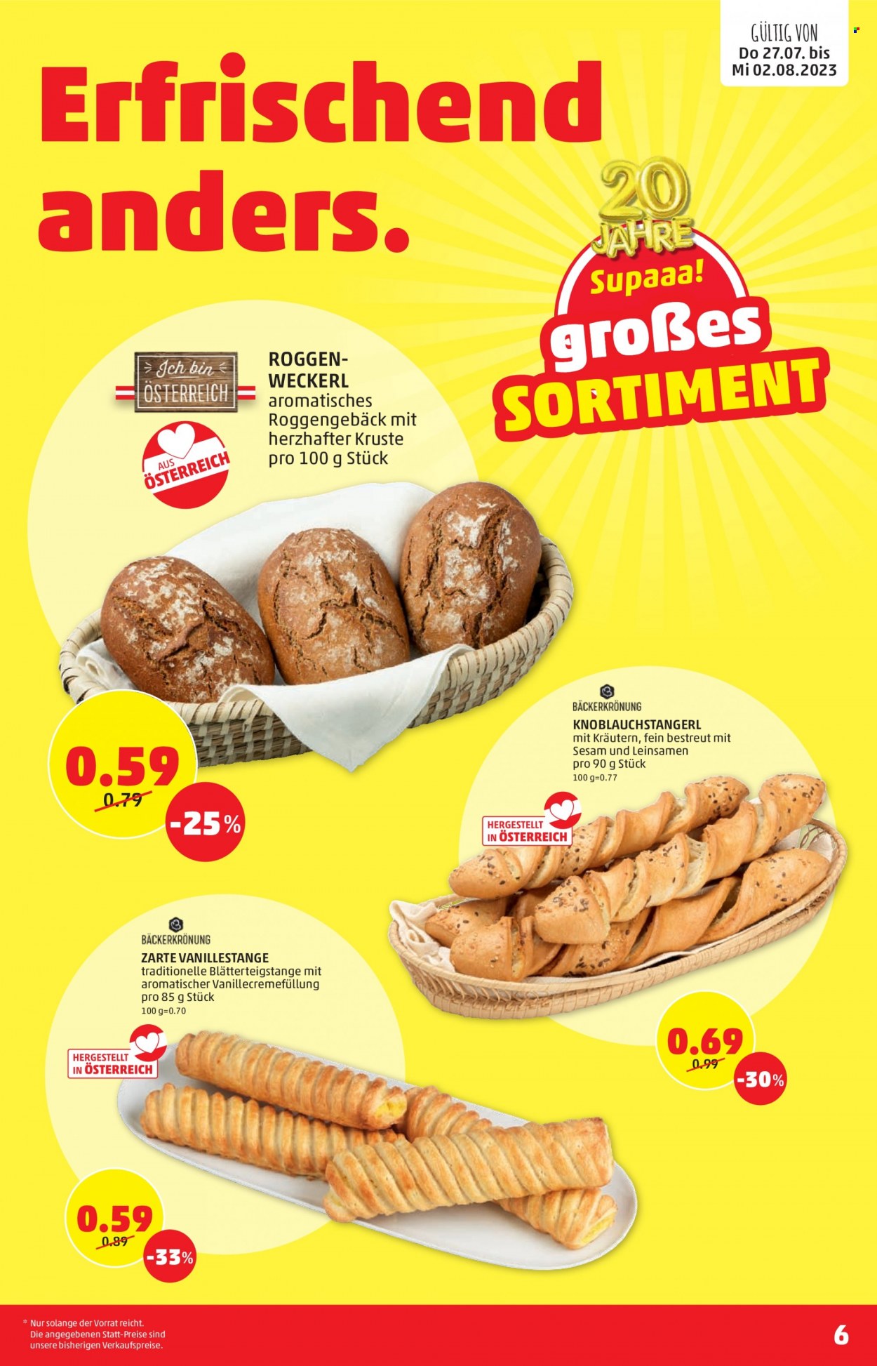 Angebote Penny - 27.7.2023 - 2.8.2023. Seite 6