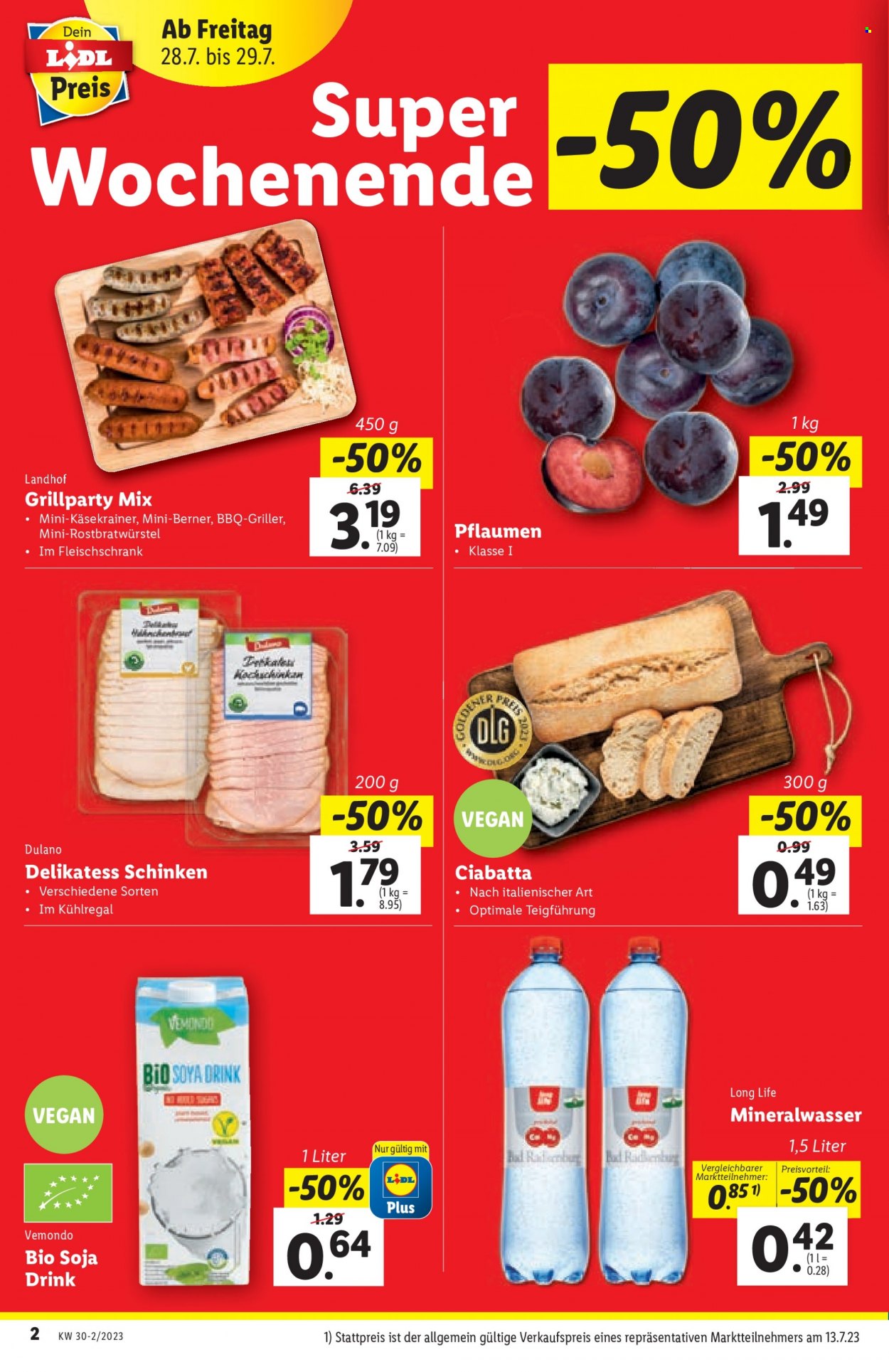 Angebote Lidl - 27.7.2023 - 2.8.2023. Seite 2