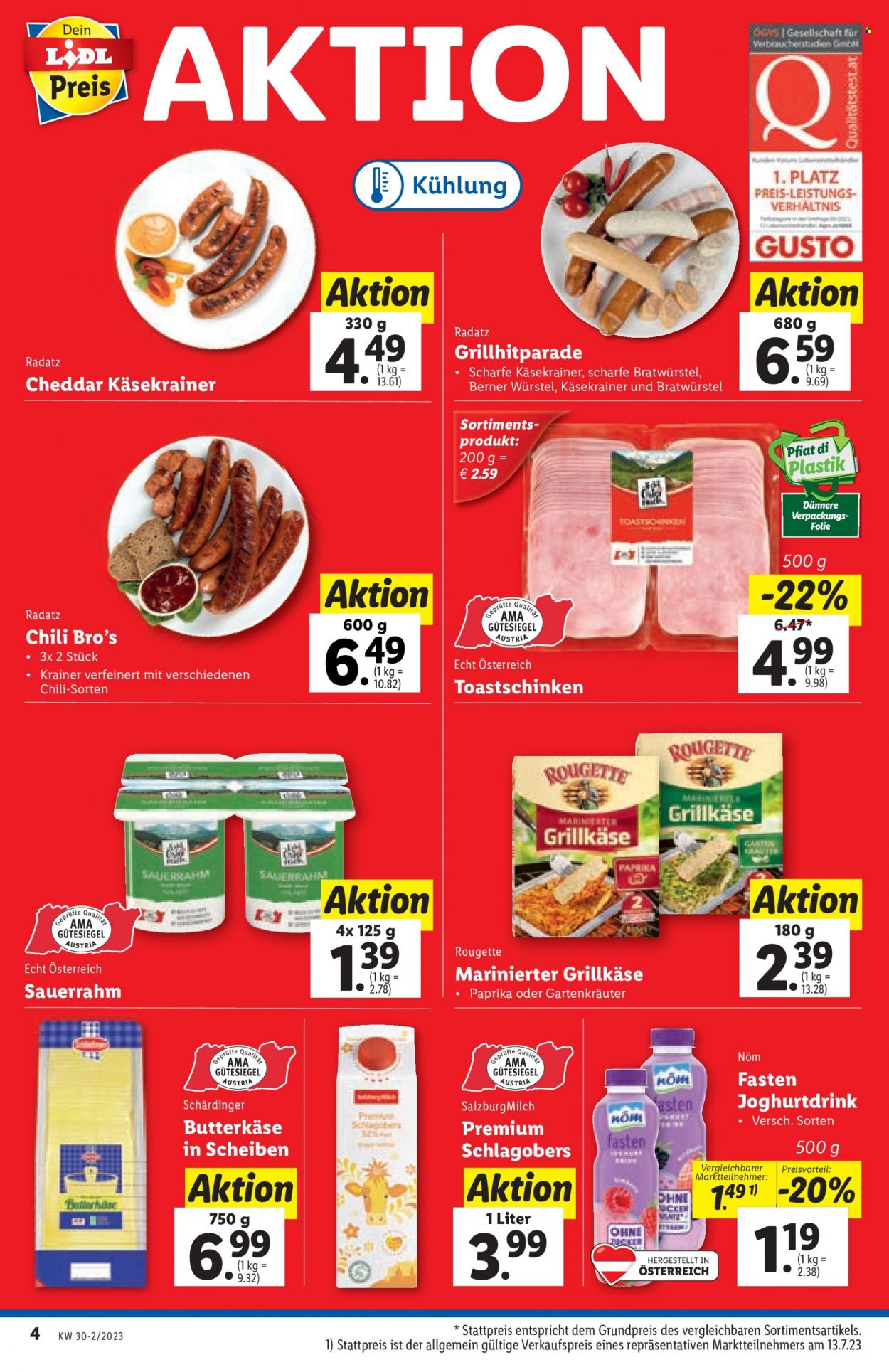 Angebote Lidl - 27.7.2023 - 2.8.2023. Seite 4