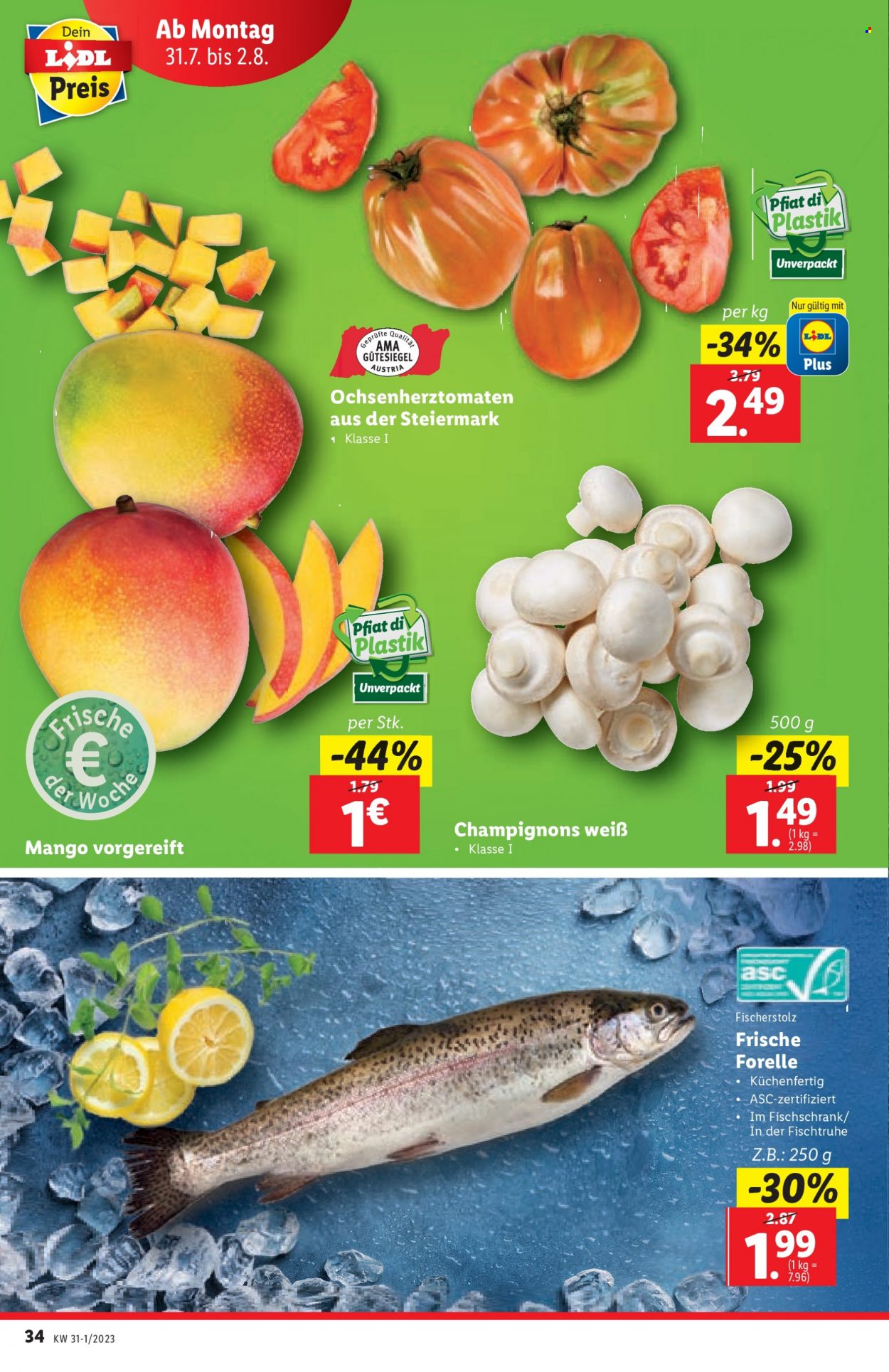 Angebote Lidl - 27.7.2023 - 2.8.2023. Seite 36
