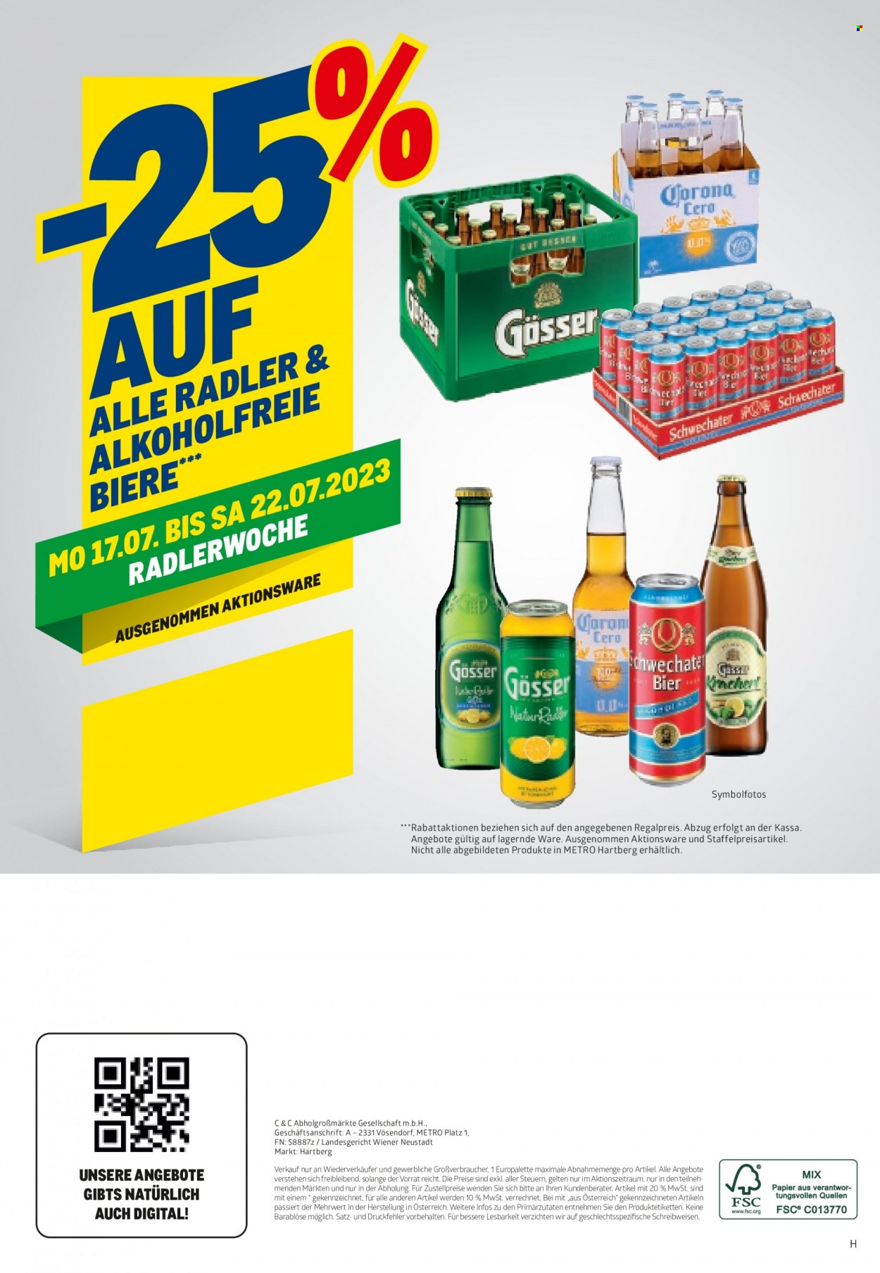 Angebote Metro - 13.7.2023 - 26.7.2023. Seite 44