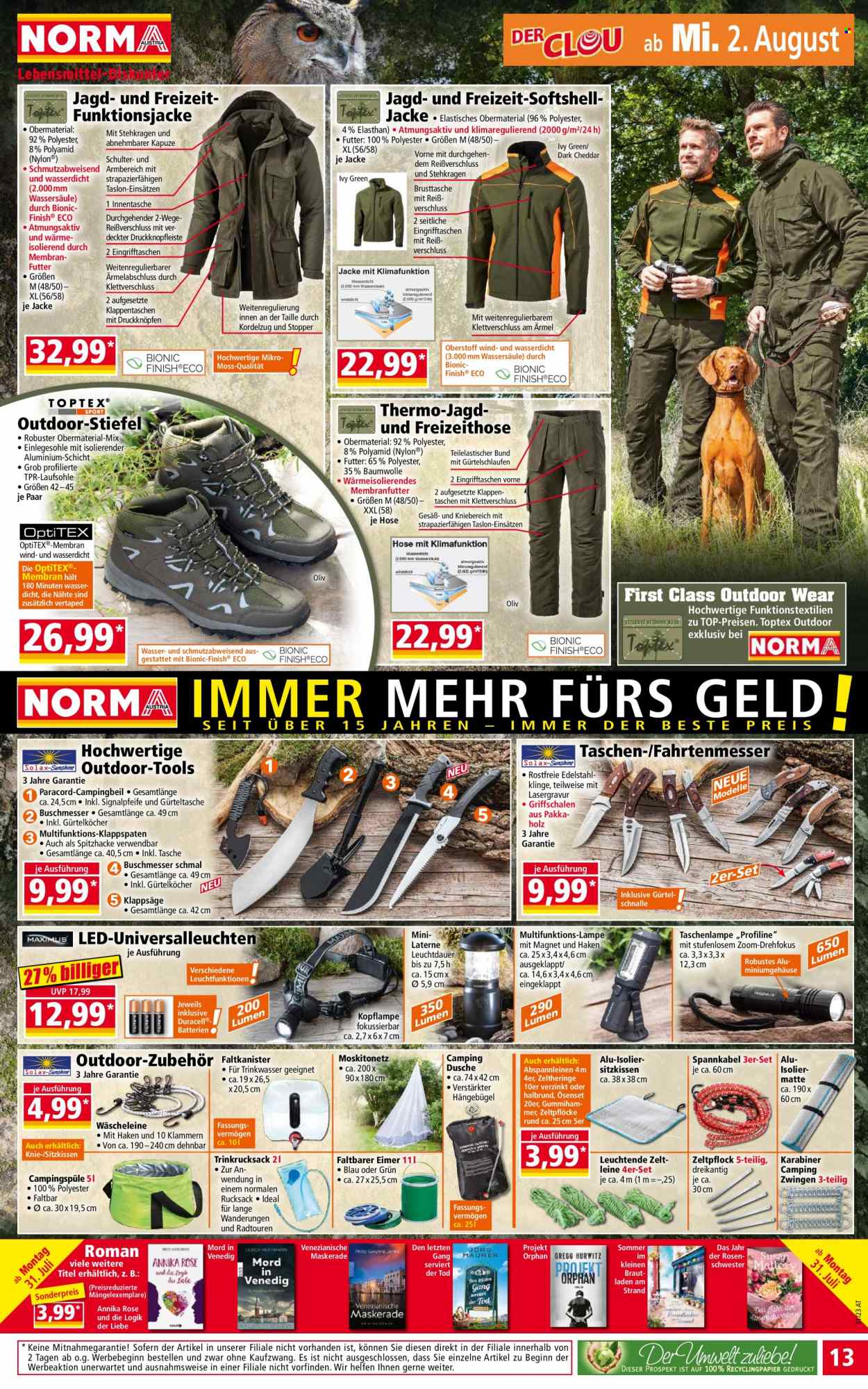 Angebote Norma - 31.7.2023 - 6.8.2023. Seite 13