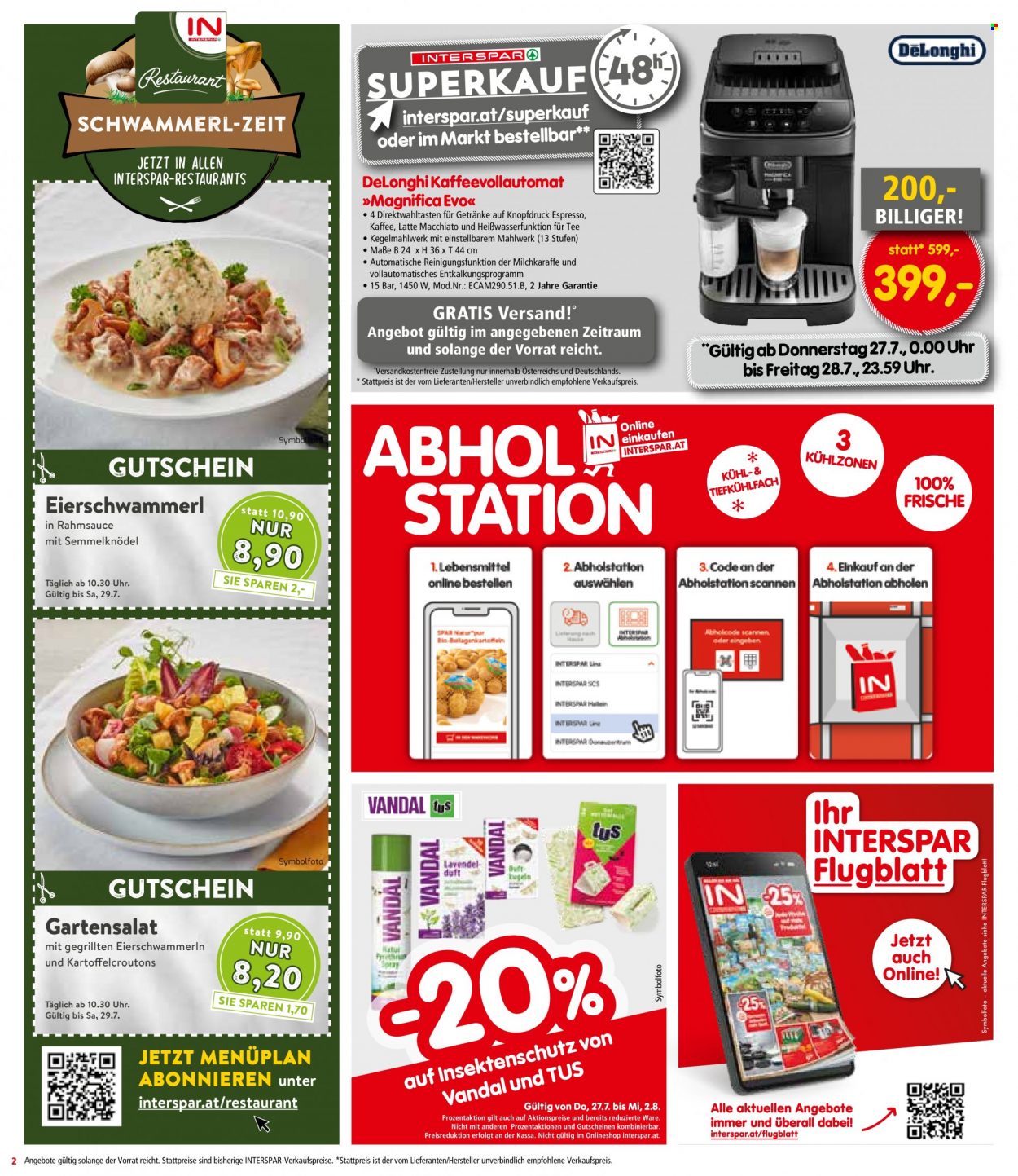 Angebote INTERSPAR - 27.7.2023 - 2.8.2023. Seite 2
