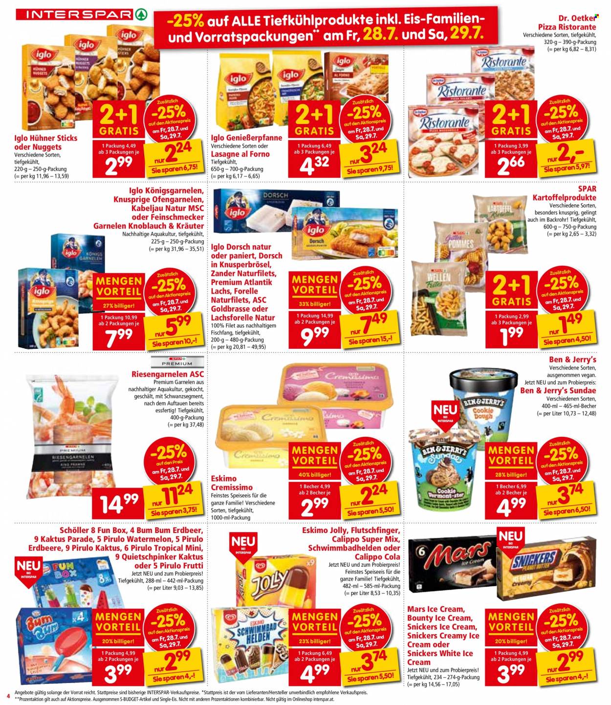 Angebote INTERSPAR - 27.7.2023 - 2.8.2023. Seite 4