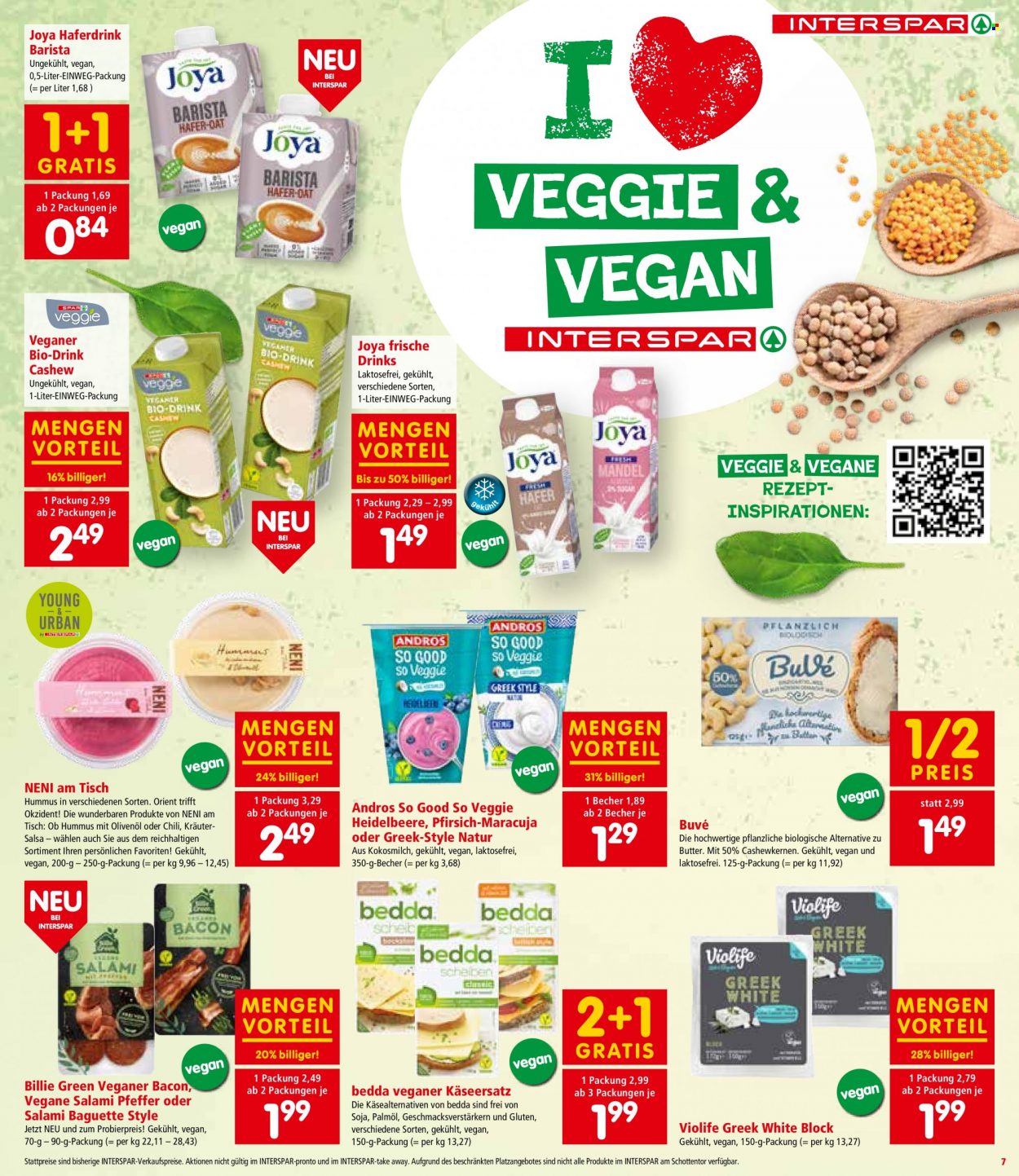 Angebote INTERSPAR - 27.7.2023 - 2.8.2023. Seite 7