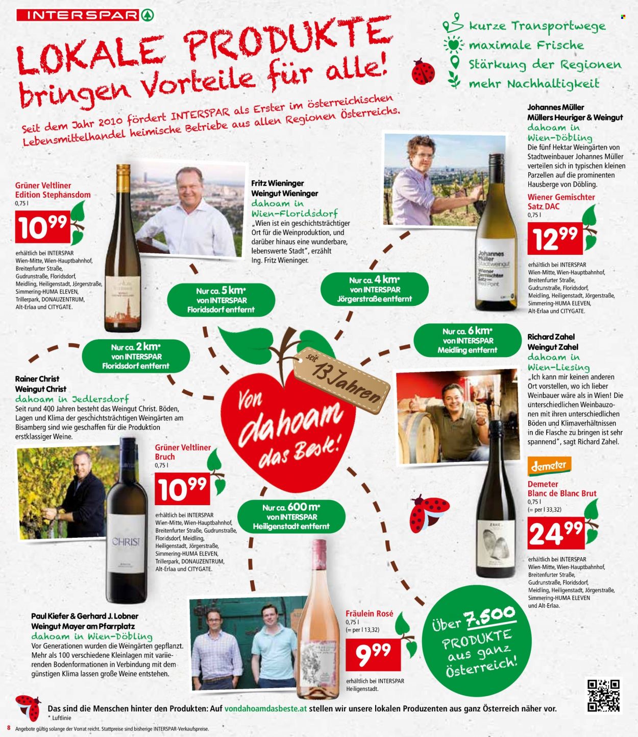 Angebote INTERSPAR - 27.7.2023 - 2.8.2023. Seite 8