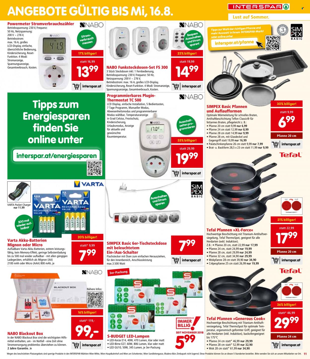 Angebote INTERSPAR - 27.7.2023 - 2.8.2023. Seite 11