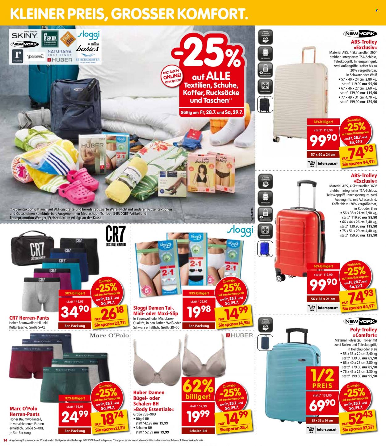 Angebote INTERSPAR - 27.7.2023 - 2.8.2023. Seite 14