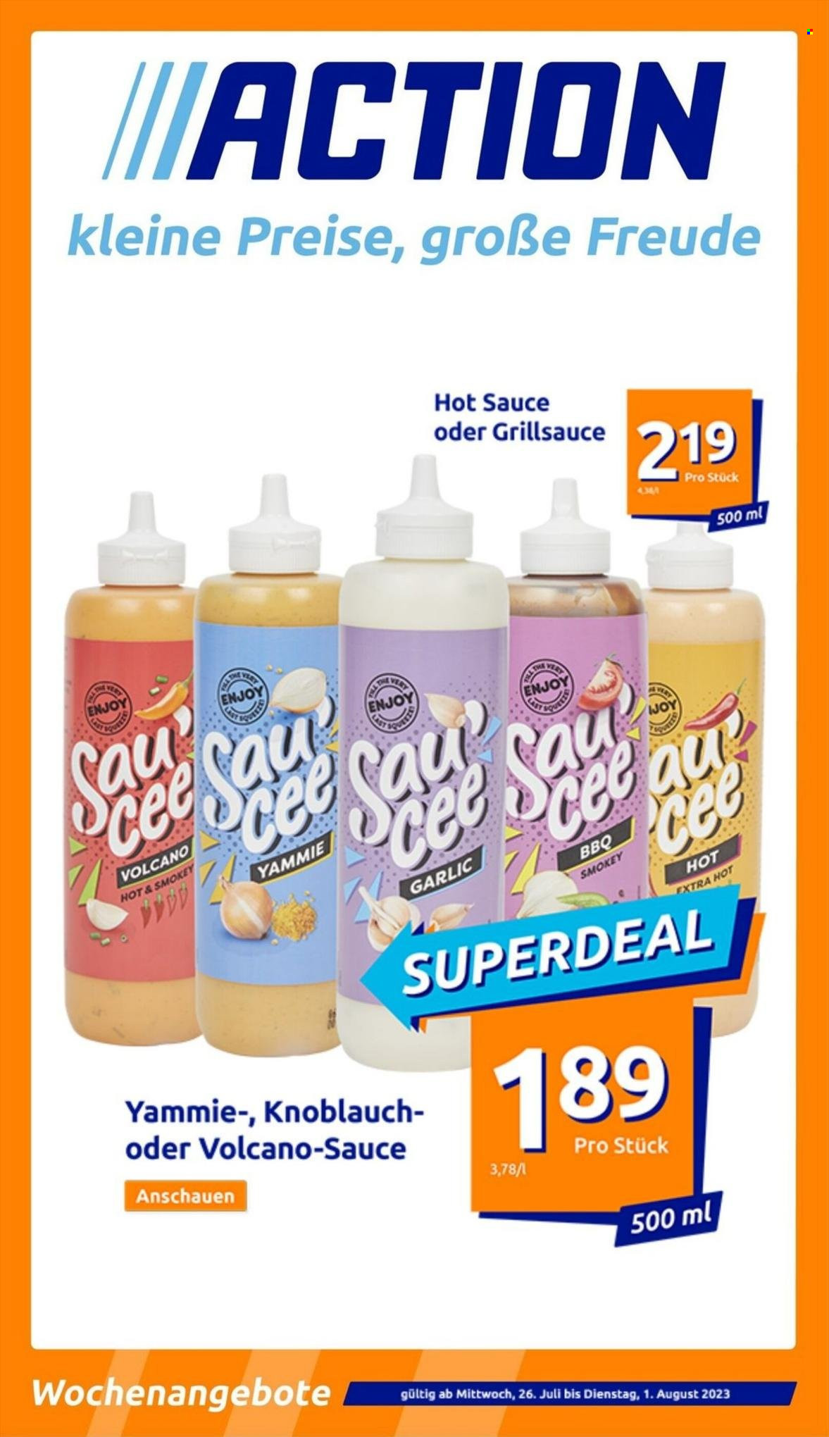 Angebote Action - 26.7.2023 - 1.8.2023. Seite 1