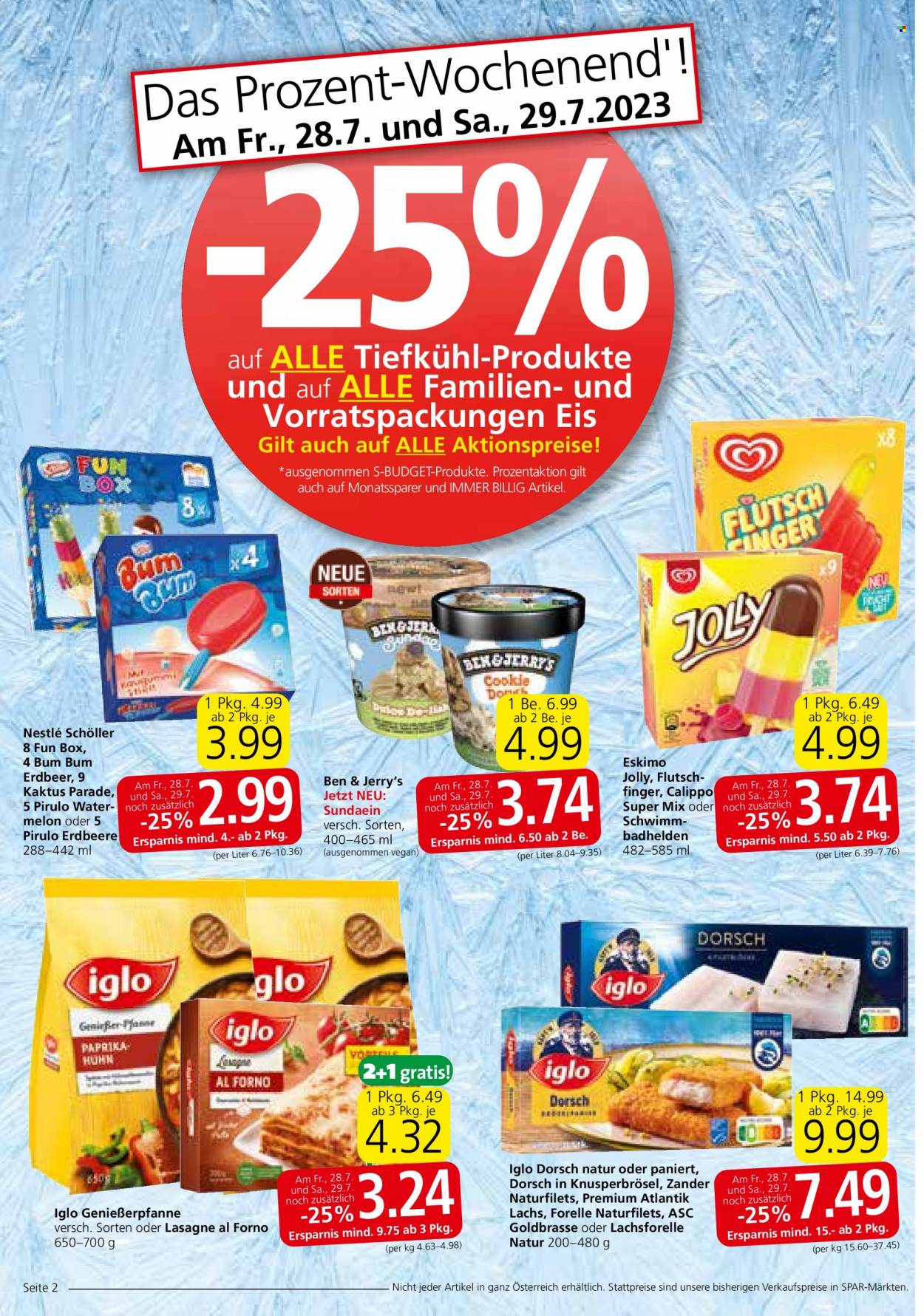 Angebote INTERSPAR - 27.7.2023 - 2.8.2023. Seite 2