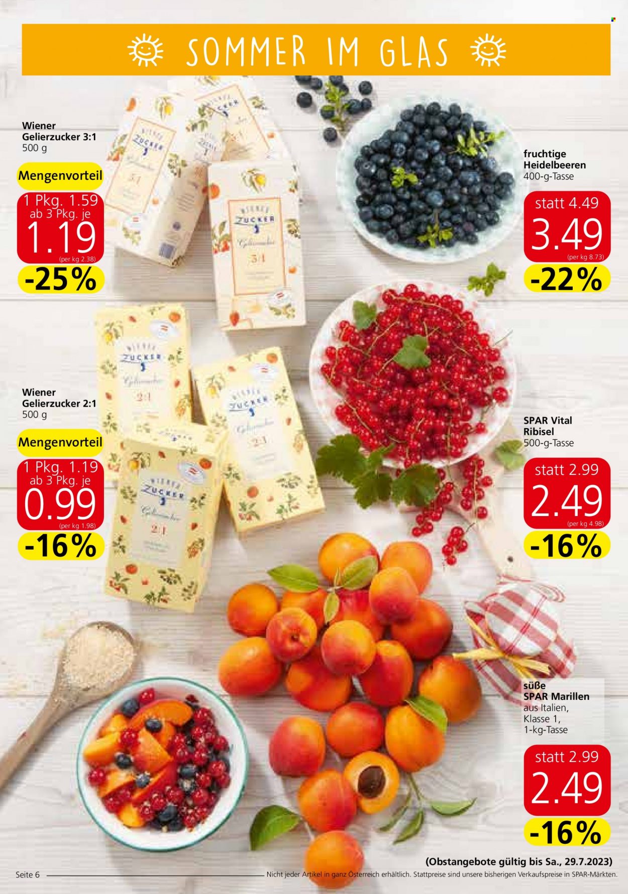 Angebote INTERSPAR - 27.7.2023 - 2.8.2023. Seite 6