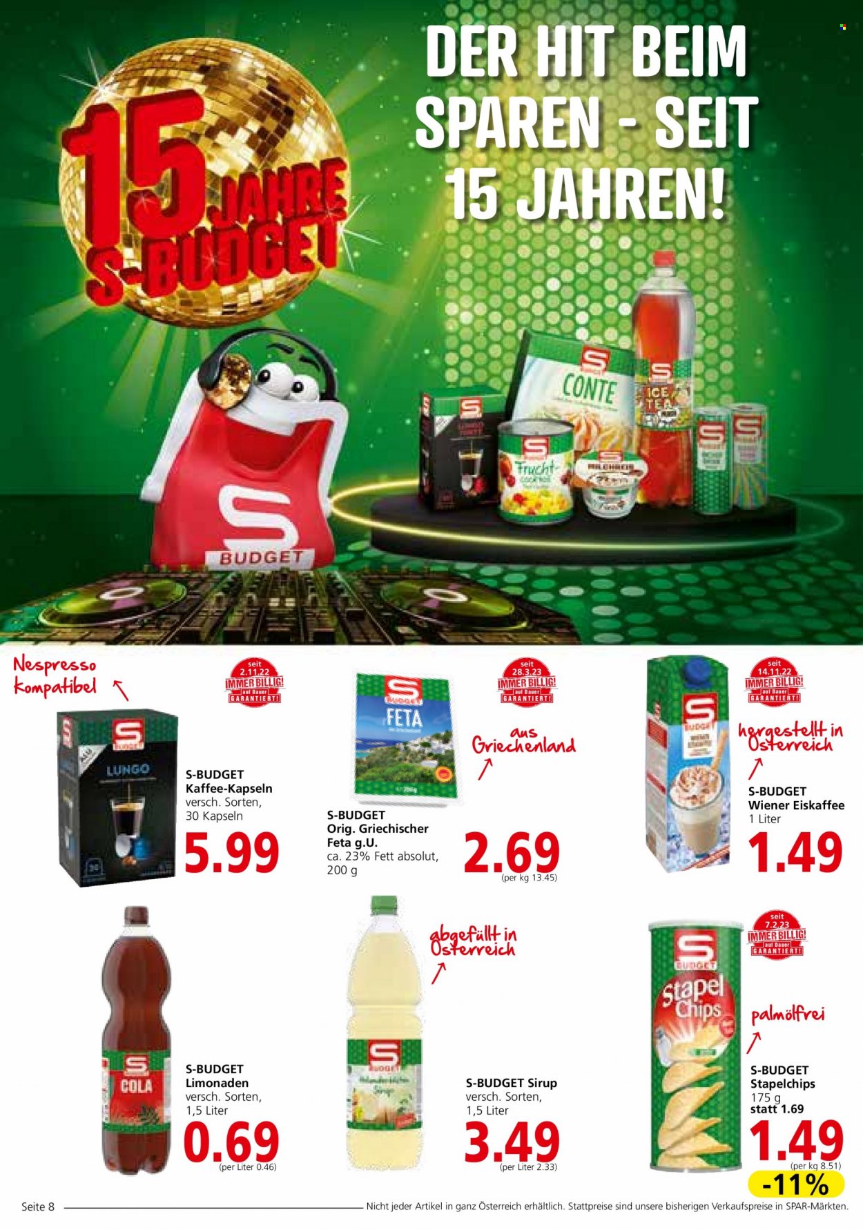 Angebote INTERSPAR - 27.7.2023 - 2.8.2023. Seite 8